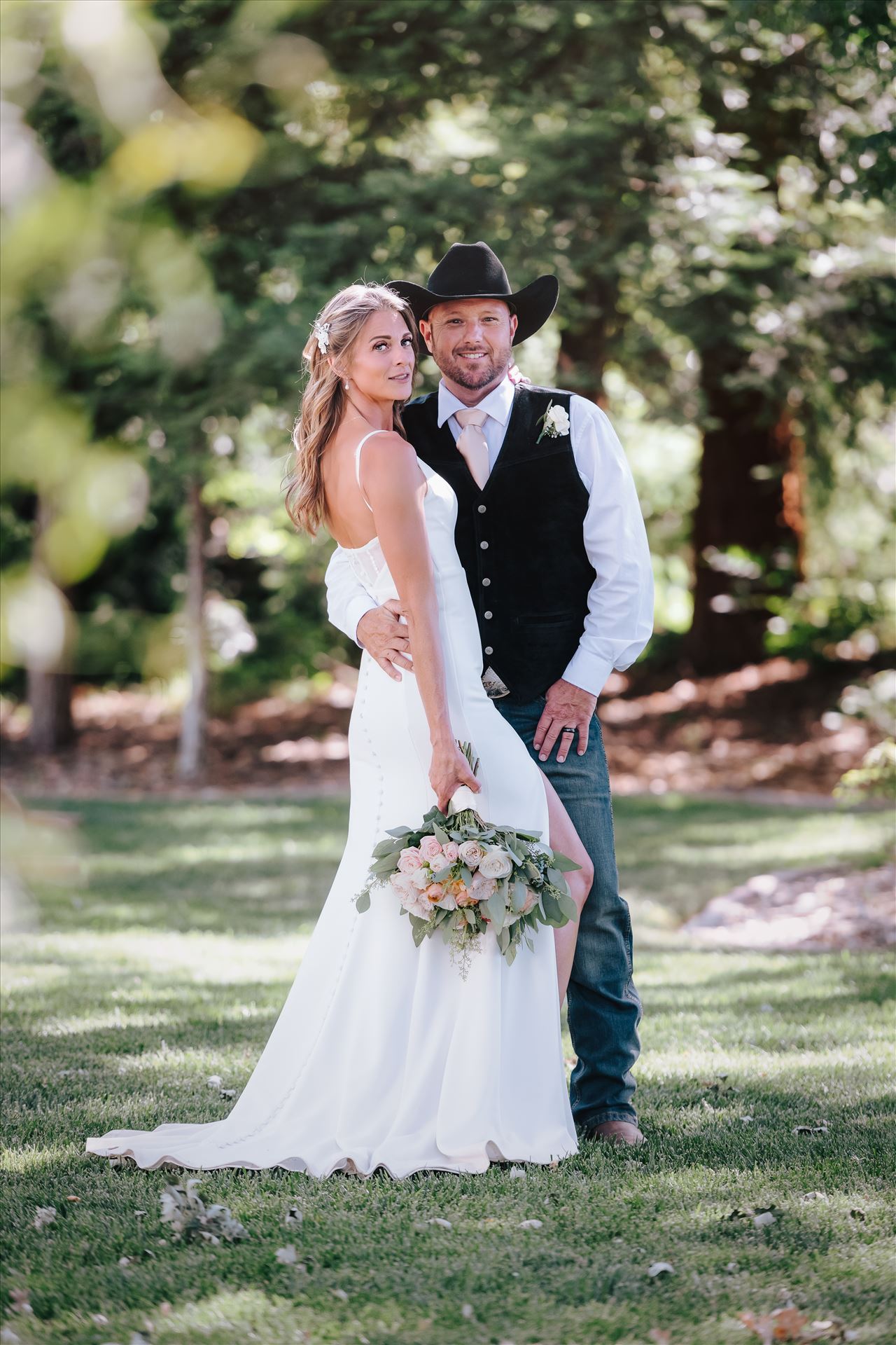 New Final BG-55.jpg Oak and Ivy at Home Sweet Home in Templeton, California in San Luis Obispo County by Mirror's Edge Photography.  Amazing venue in the North County in Templeton California. Country Bride and Groom on the grand lawn. by Sarah Williams