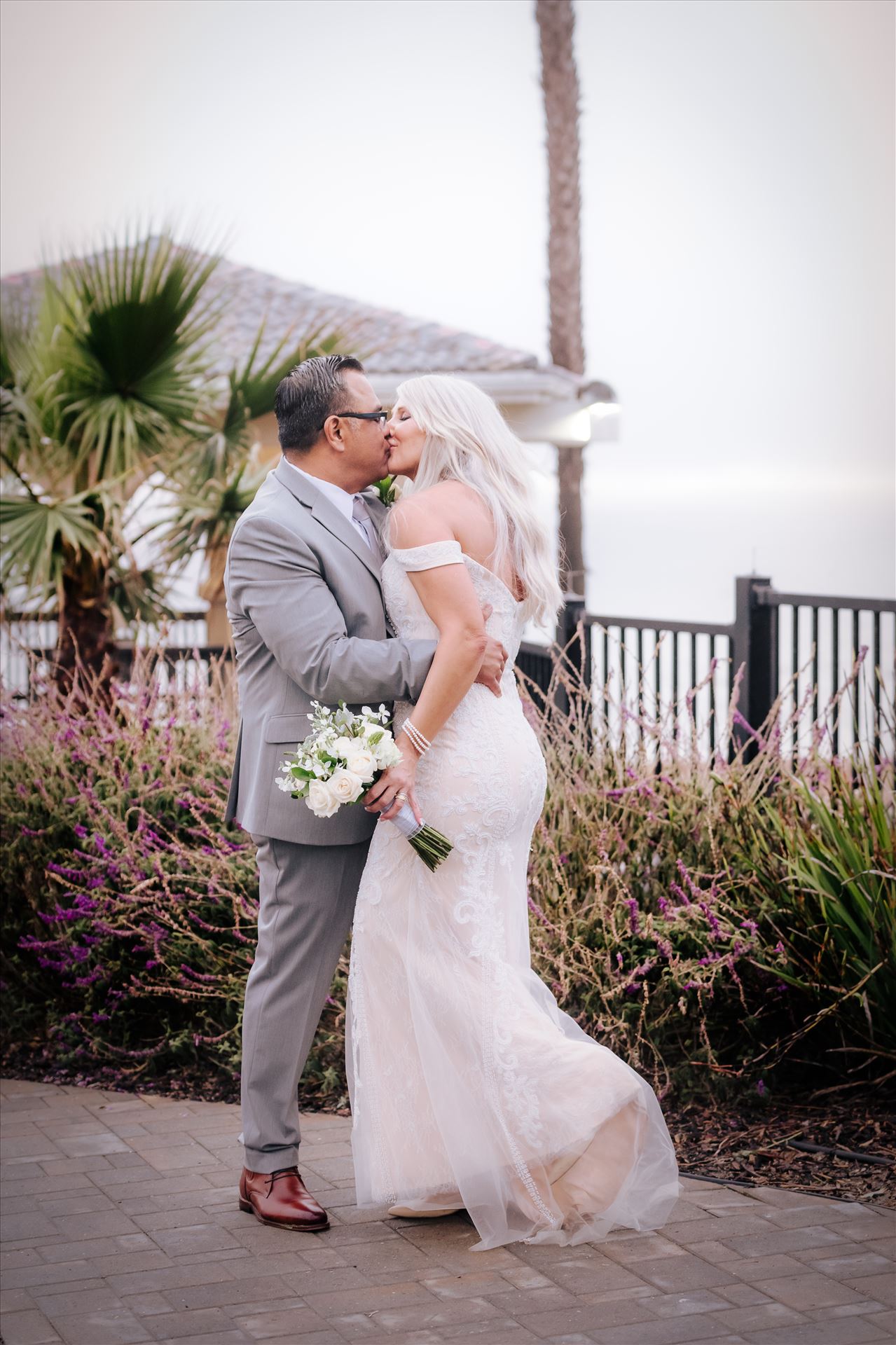 Final--3.jpg Rainy day wedding at the Shore Cliff Hotel Gazebo in Pismo Beach, California in San Luis Obispo County by Mirror's Edge Photography.  Beautiful wedding gazebo bride and groom on a rainy day in Pismo Beach. by Sarah Williams