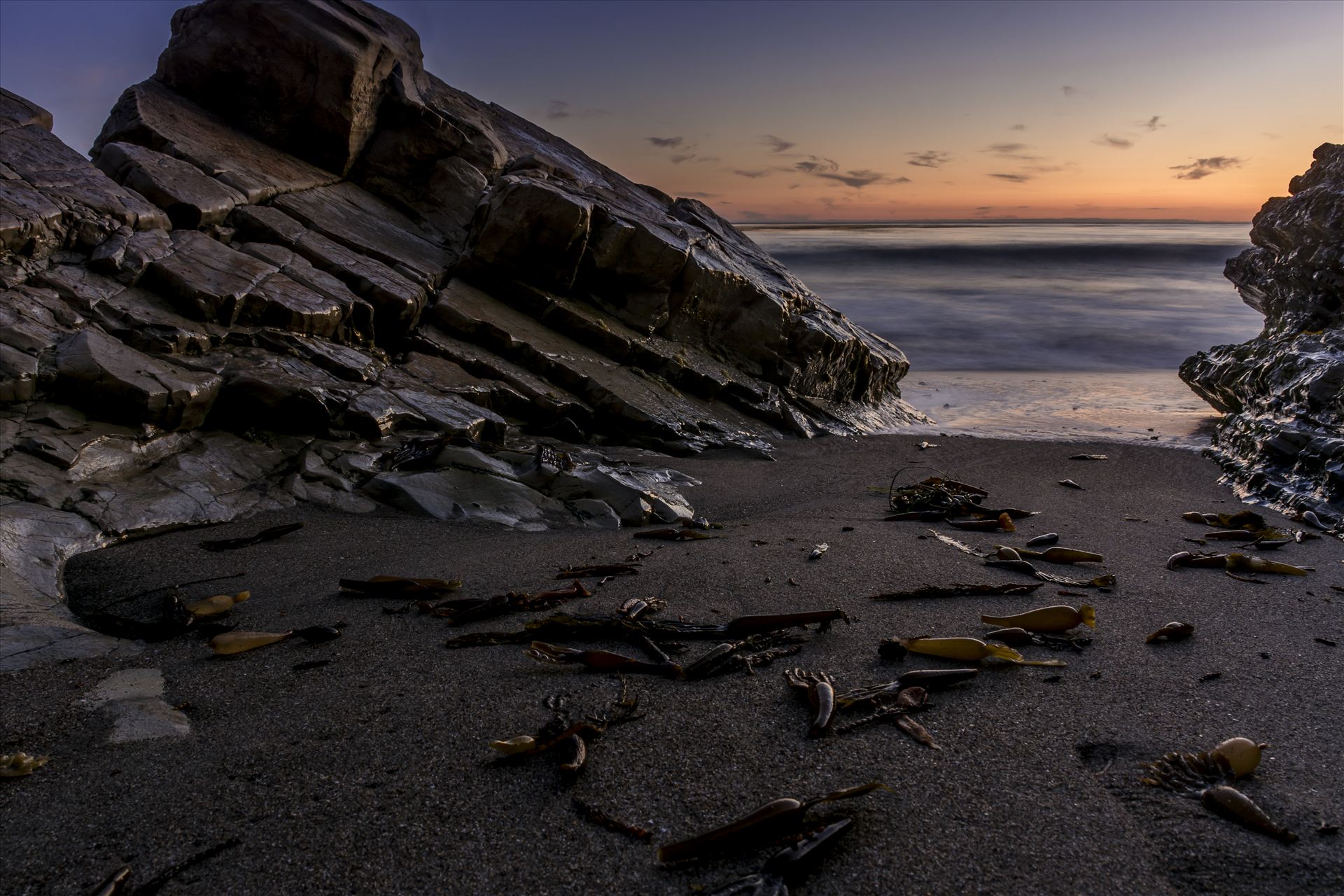Wet Sand Sunset.jpg  by Sarah Williams