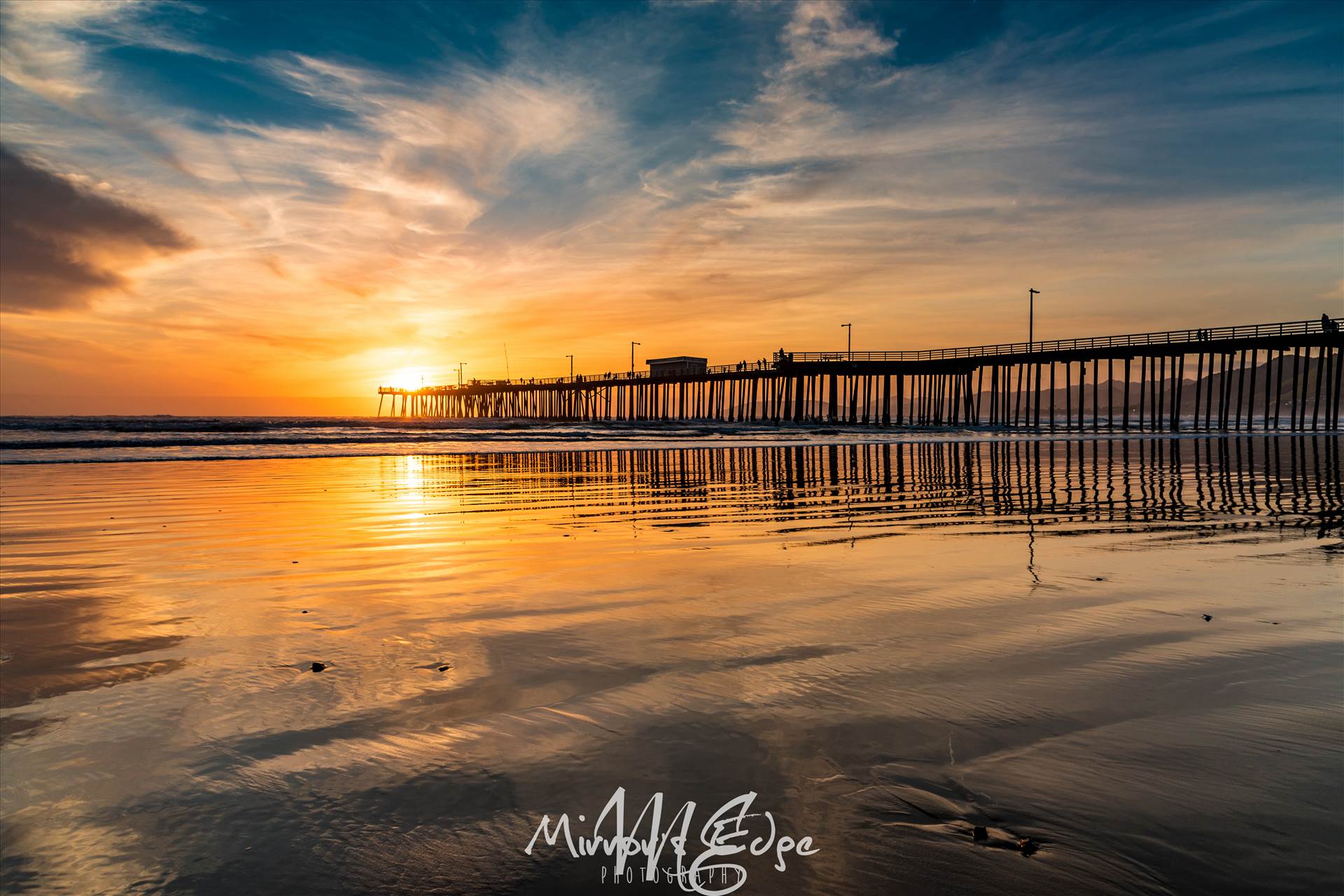 Pismo Beach Pier Sunset4 03122016 (1 of 1).jpg undefined by Sarah Williams