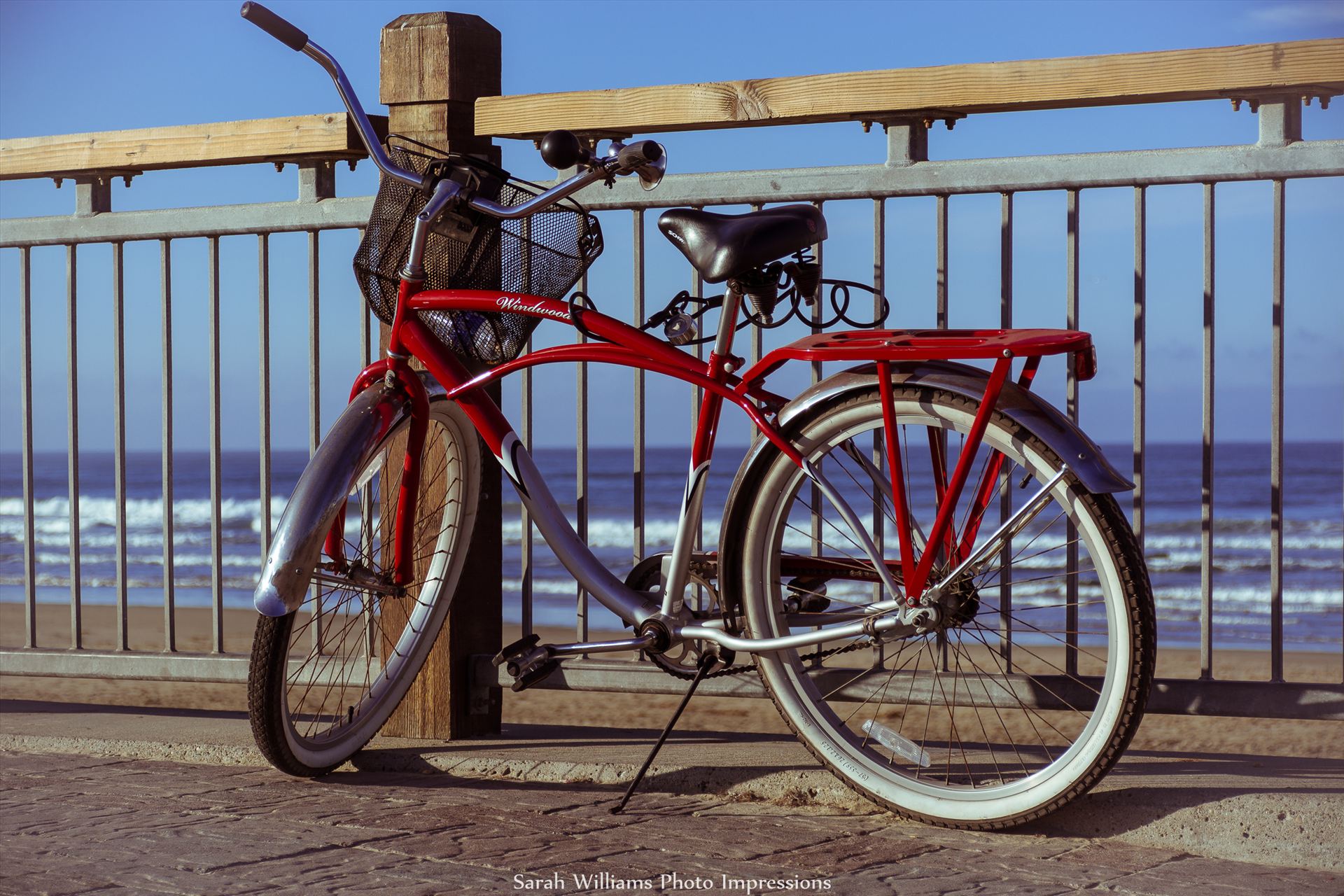 Red Bicycle Pismo.jpg  by Sarah Williams