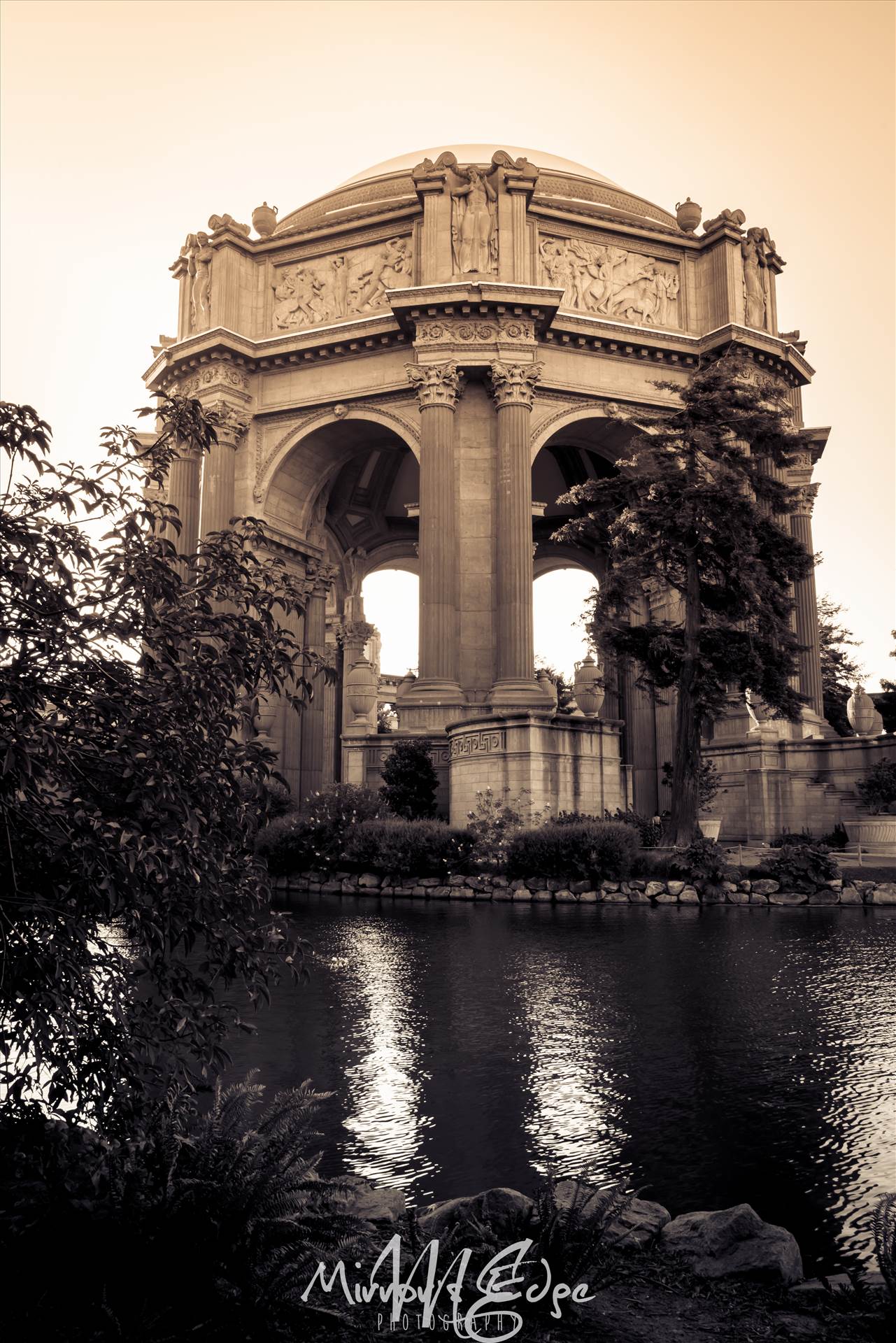 Palace of the Fine Arts Sunset (1 of 1).JPG undefined by Sarah Williams