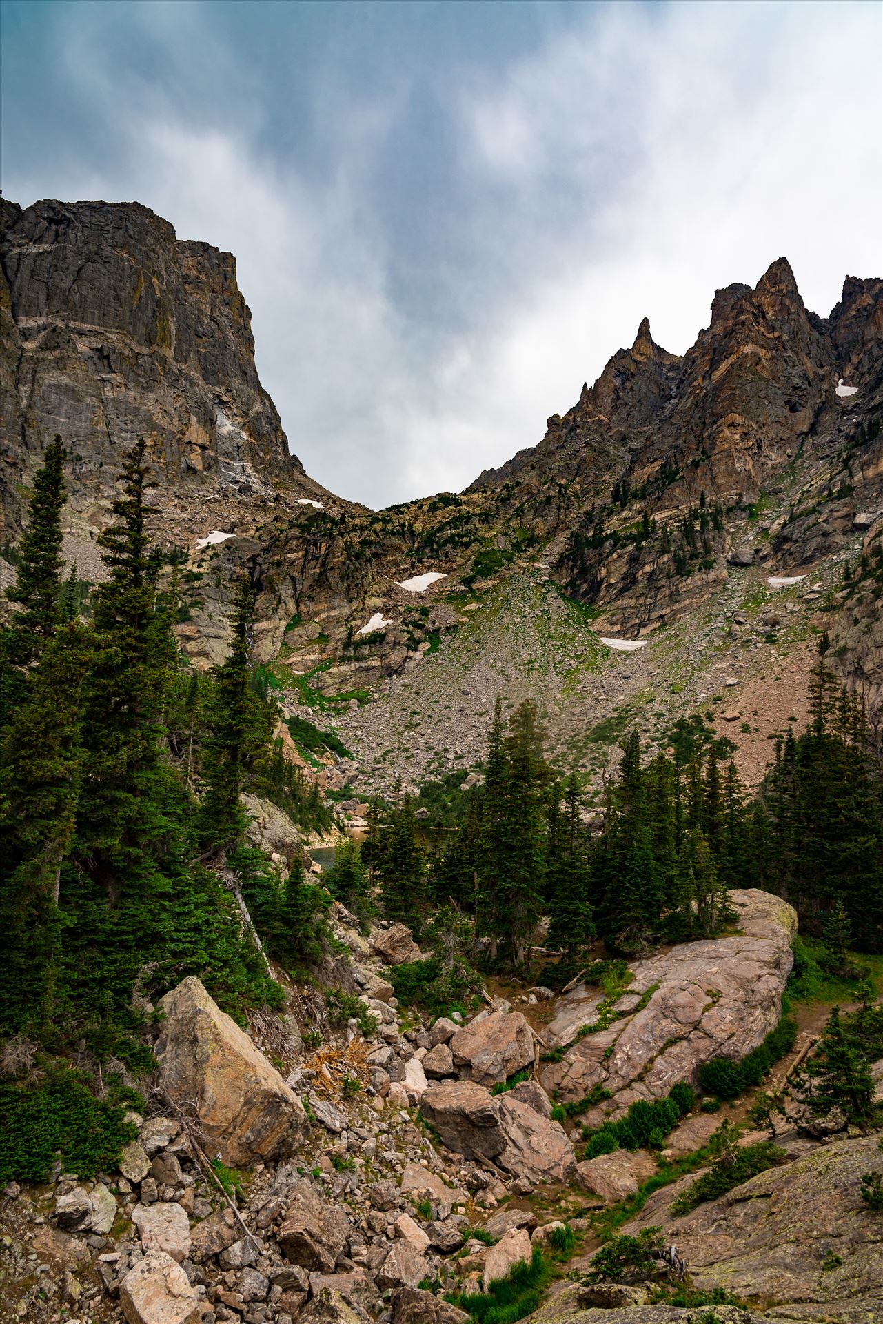 Emerald Lake Top View  by Sarah Williams