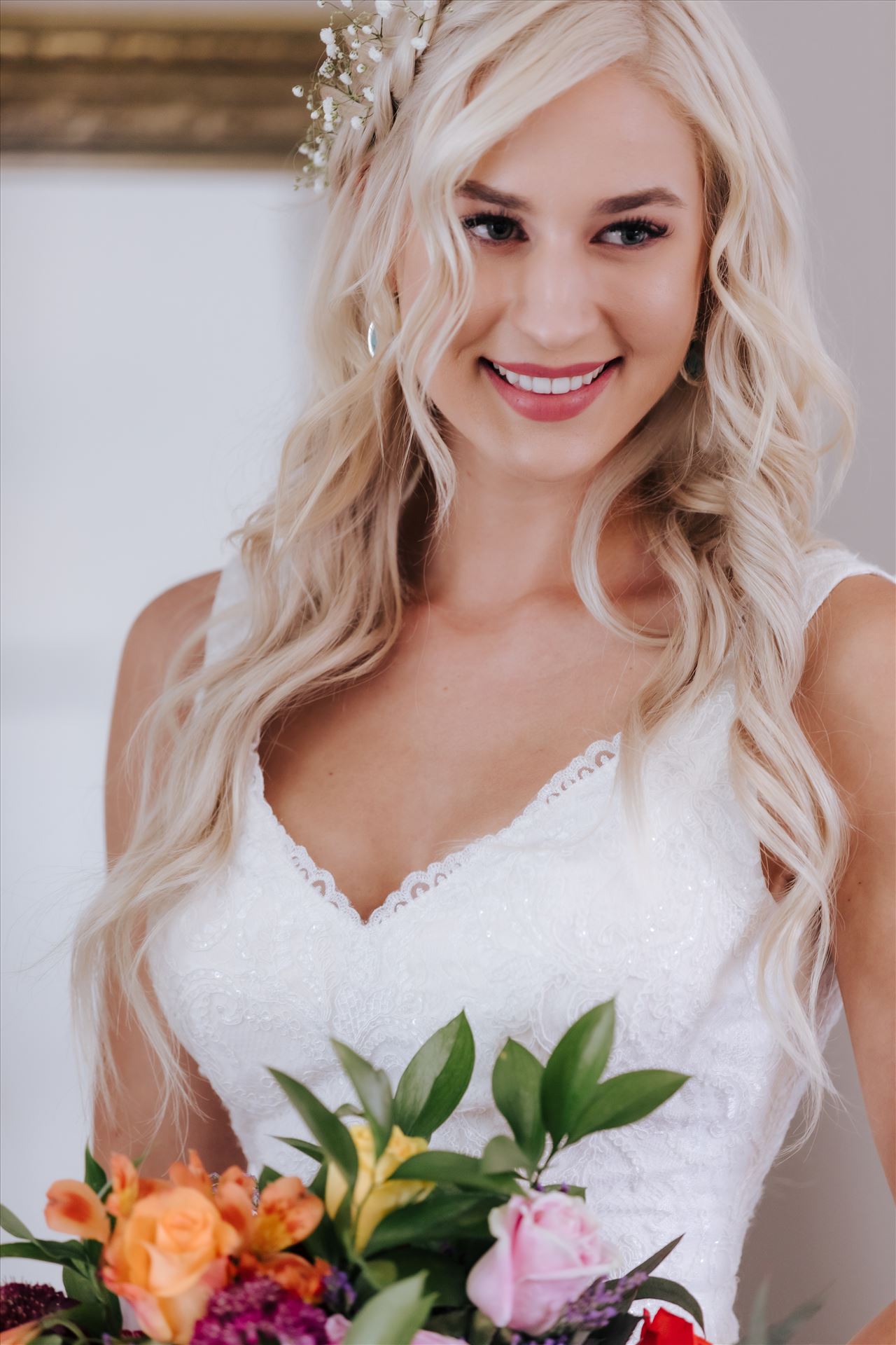 _Y9A6144.JPG Pismo Beach Wedding in San Luis Obispo County by Mirror's Edge Photography.  Gorgeous windswept beach wedding vibes with a country and boho flair.  Bride with bouquet. by Sarah Williams