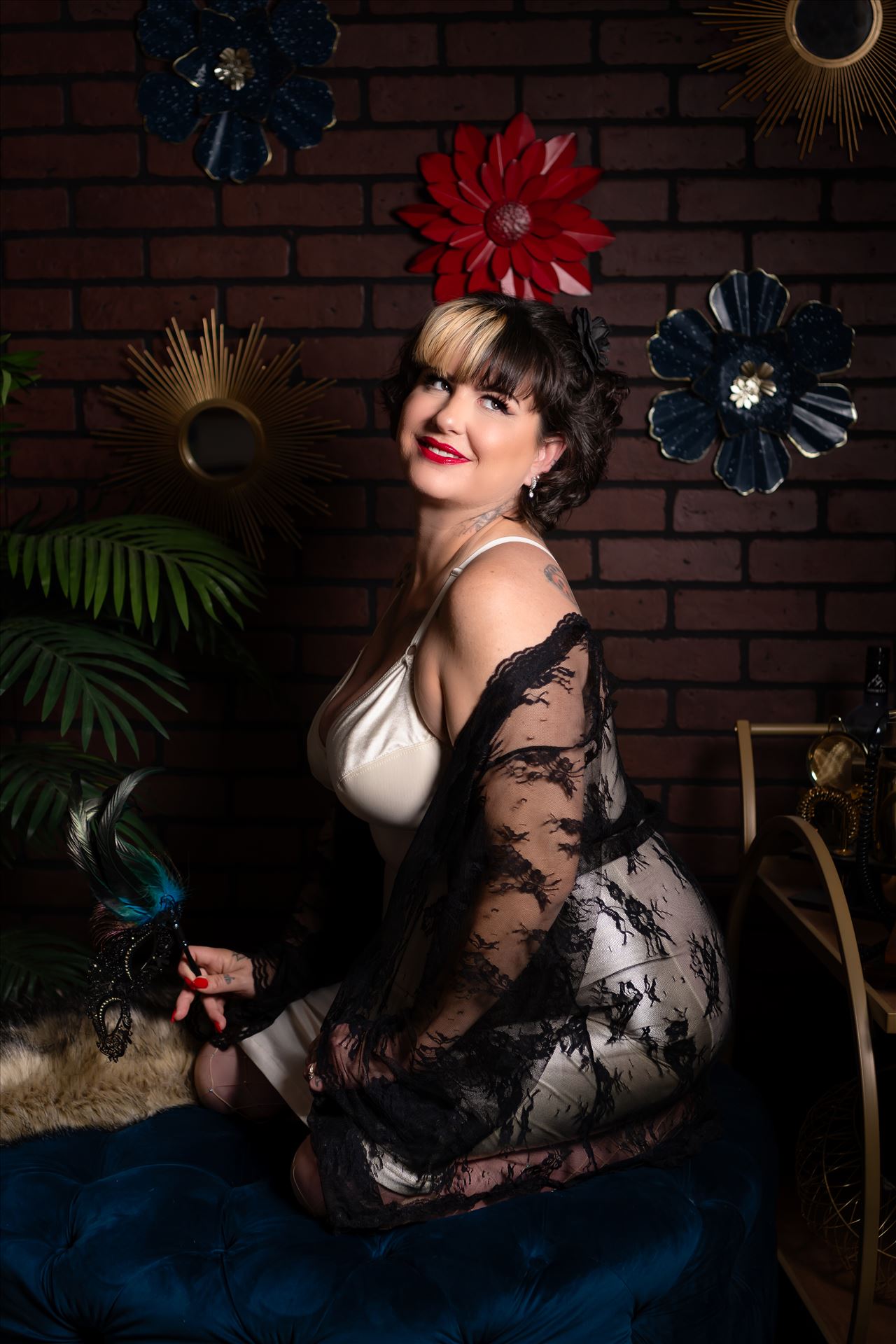 Final--6.jpg Beachfront Boudoir by Mirror's Edge Photography is a Boutique Luxury Boudoir Photography Studio located in San Luis Obispo County. My mission is to show as many women as possible how beautiful they truly are! Betty Page Boudoir Retro 60's Chic by Sarah Williams