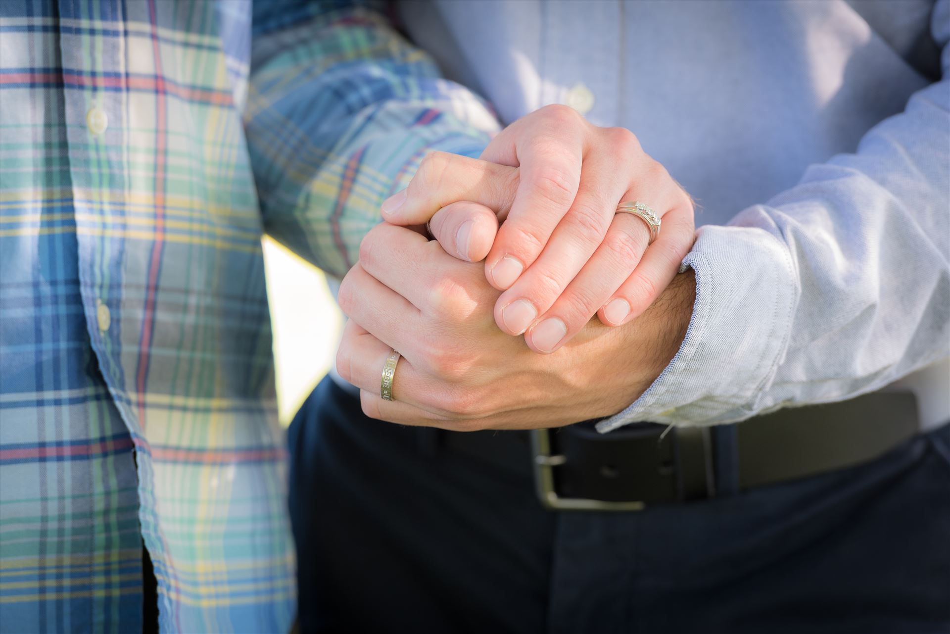941e4159-61b3-420b-89f0-84d544b7a4ec.jfif Santellan Vineyards Wedding in Paso Robles in San Luis Obsipo County California.  Intimate LGBTQ Elopement for Jared and Jeffery.  Groom and Groom holding hands after ceremony. by Sarah Williams