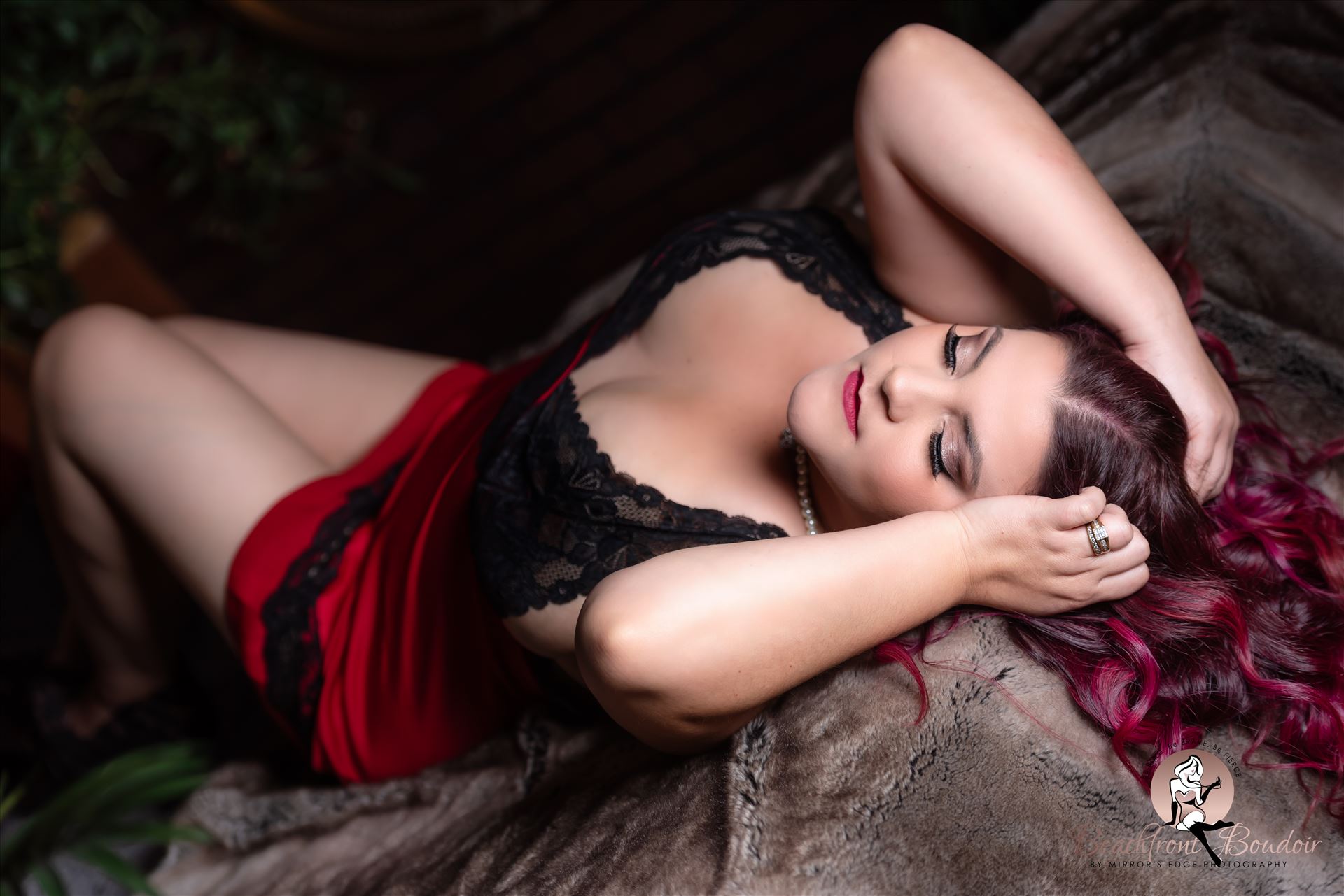 Port-.JPG Beachfront Boudoir by Mirror's Edge Photography is a Boutique Luxury Boudoir Photography Studio located in San Luis Obispo County. My mission is to show as many women as possible how beautiful they truly are! Best boudoir bed poses by Sarah Williams