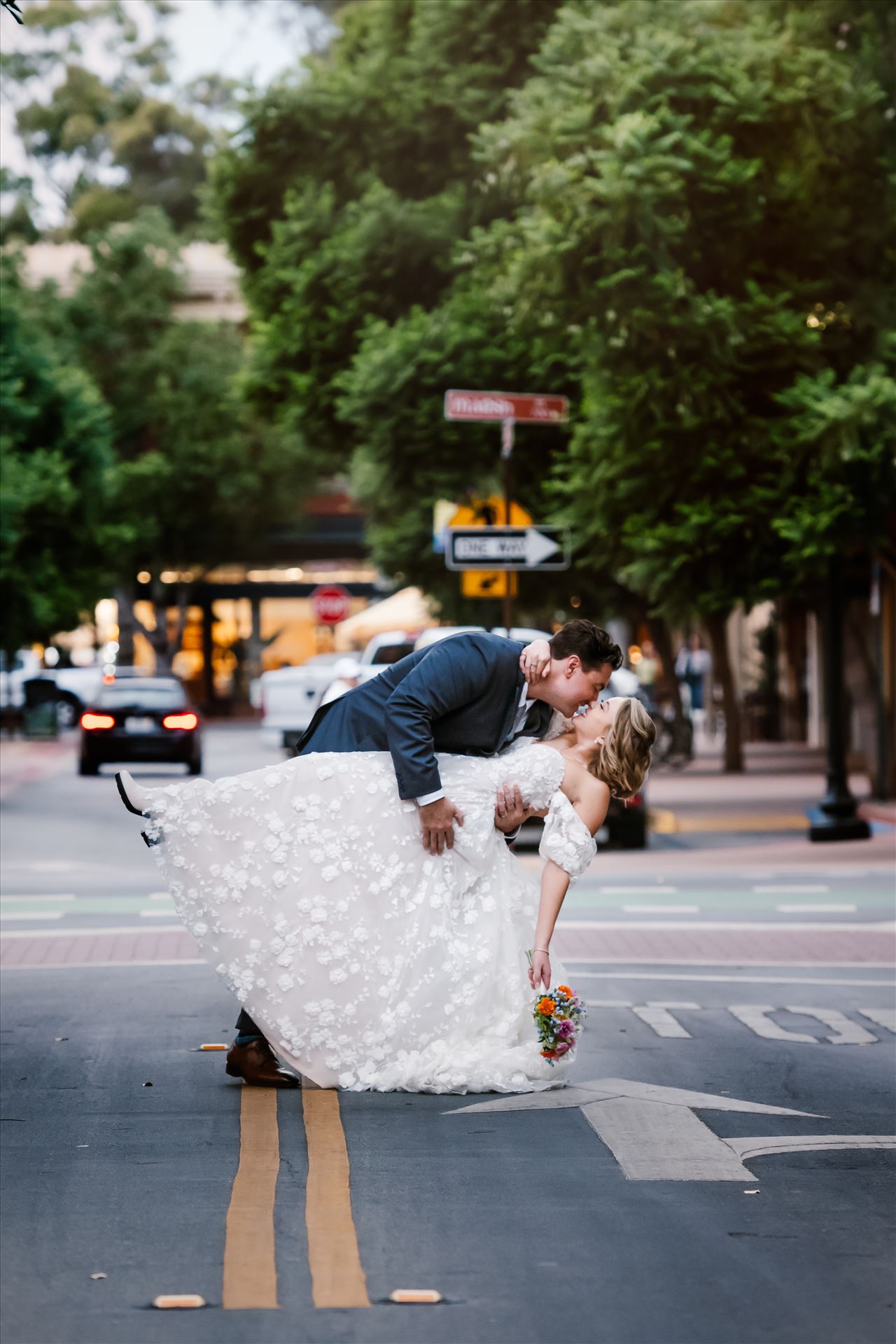 Final--13.jpg The Penny Wedding San Luis Obispo California in San Luis Obispo County by Mirror's Edge Photography.  Amazing venue  in Downtown San Luis Obispo. Wedding Dip and kiss on Garden Street. by Sarah Williams