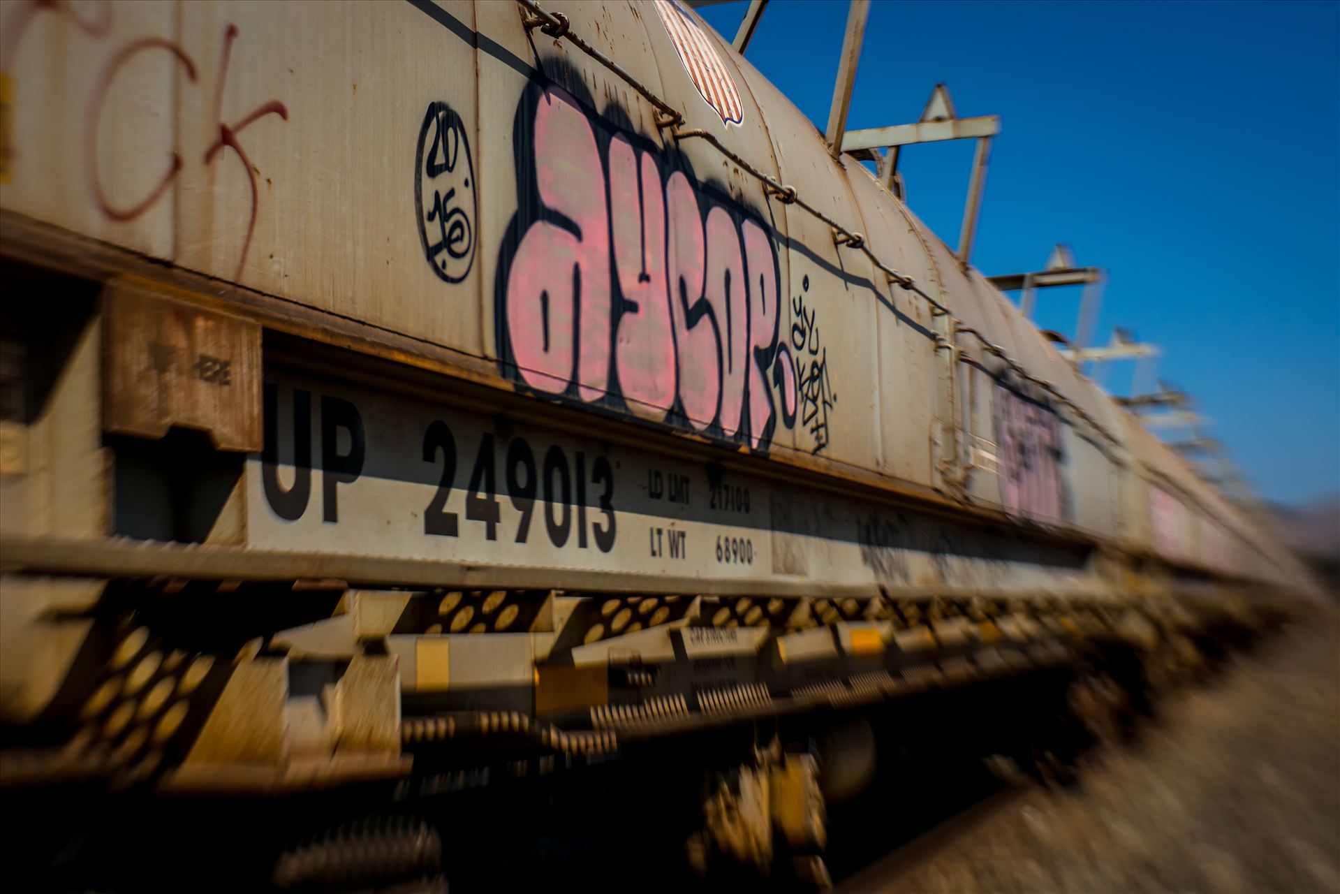 Graffiti Tankers.jpg  by Sarah Williams