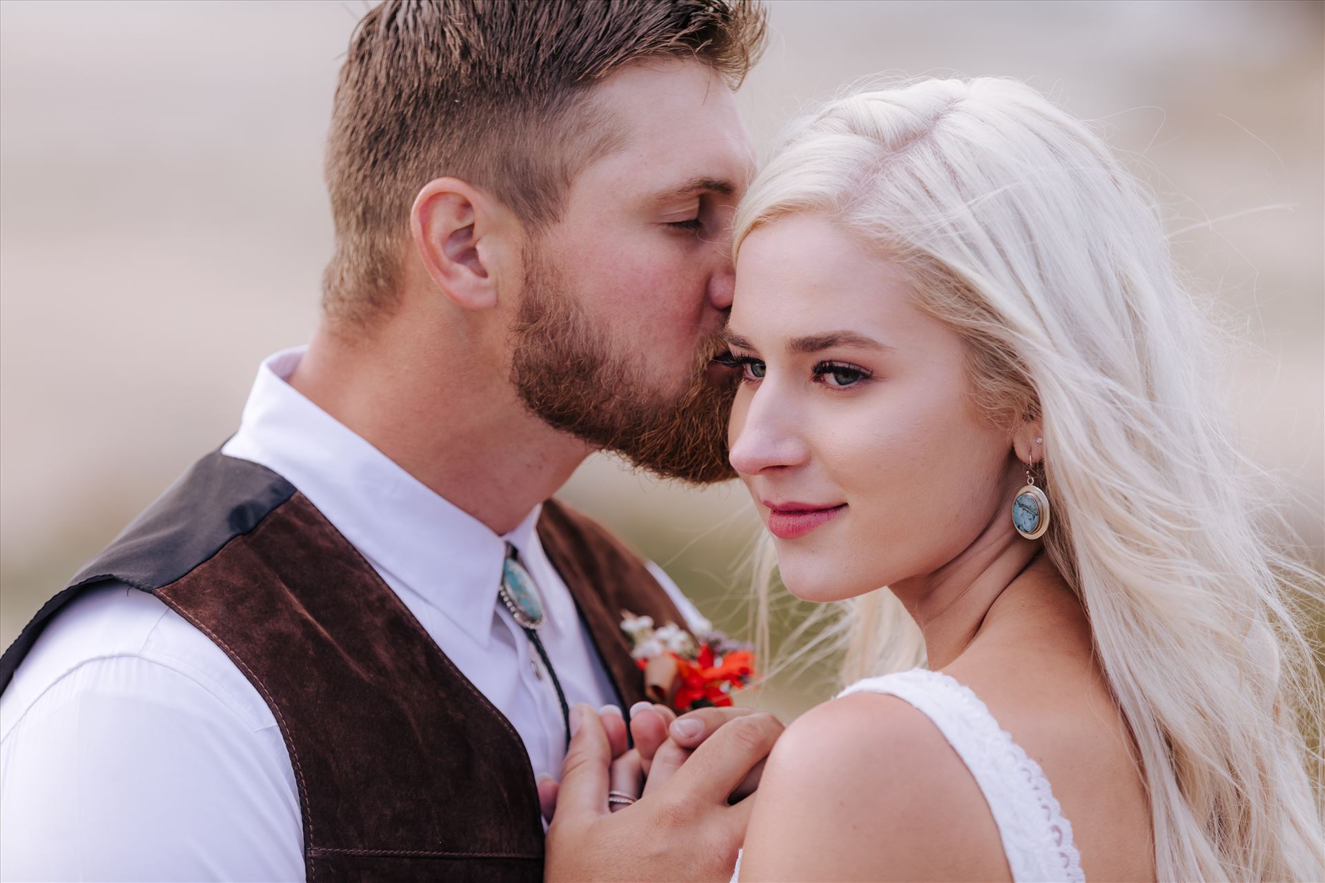 _Y9A6985.JPG Pismo Beach Wedding in San Luis Obispo County by Mirror's Edge Photography.  Gorgeous windswept beach wedding vibes with a country and boho flair.  Bride and Groom on beach by Sarah Williams