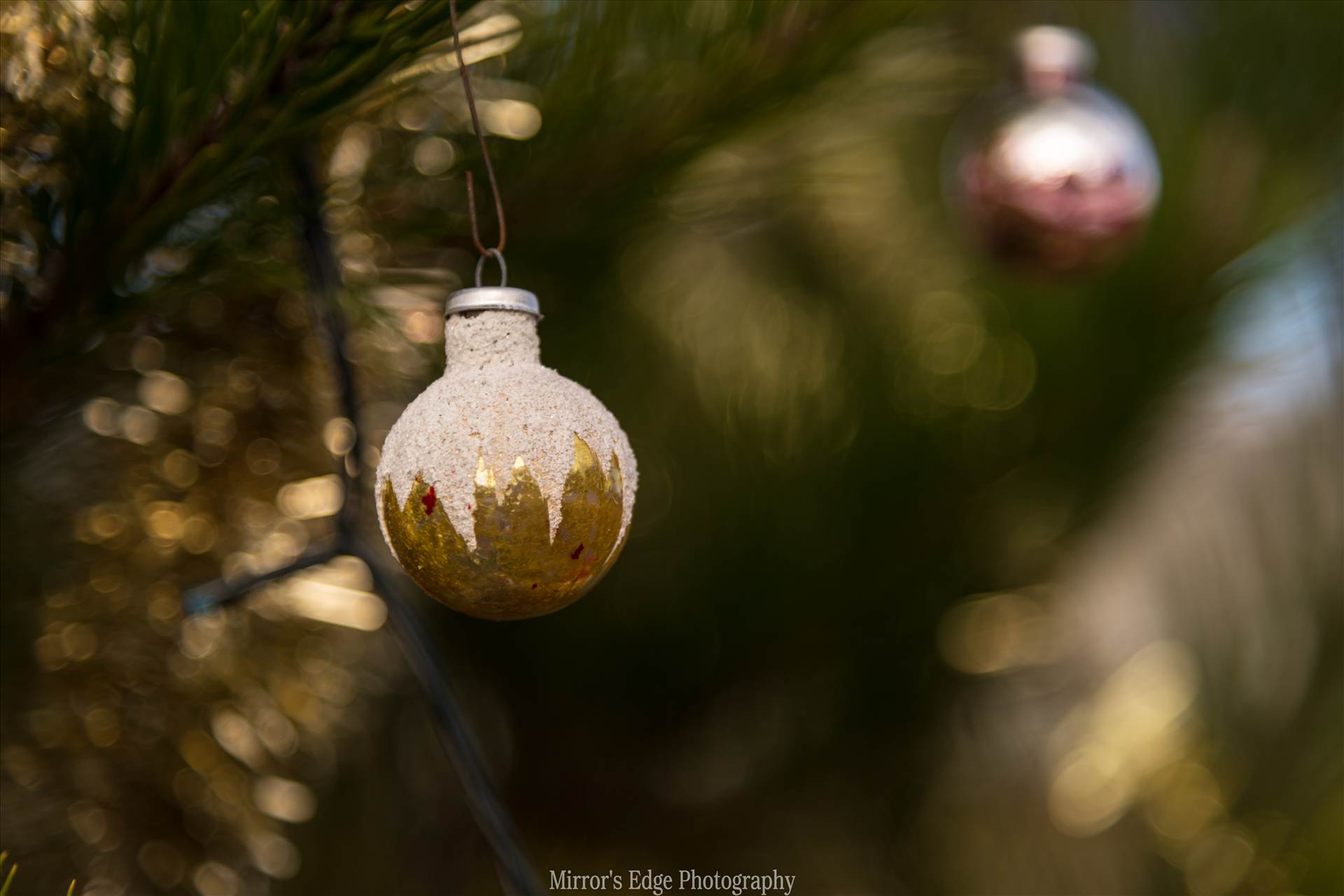 Gold Christmas Ornament.jpg undefined by Sarah Williams