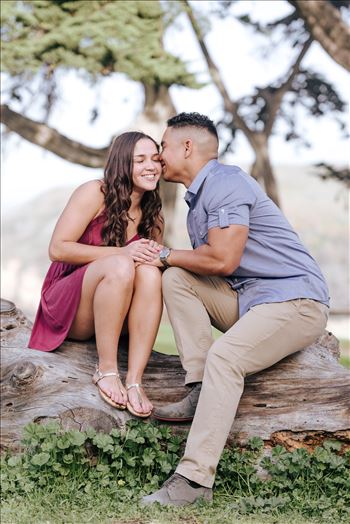 Sarah Williams of Mirror's Edge Photography, a San Luis Obispo Wedding and Engagement Photographer, captures CiCi and Rocky's Sunrise Engagement Session at Montana de Oro and the Los Osos Oaks Reserve in Los Osos California.