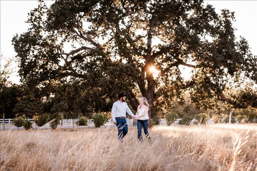 Sarah Williams of Mirror's Edge Photography, a San Luis Obispo Wedding and Engagement Photographer, captures Crystal and Garrett's incredible sunset Engagement Session at the iconic Spanish Oaks Ranch in Santa Margarita, California.