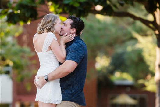 Sarah Williams of Mirror's Edge Photography, a San Luis Obispo and Santa Barbara County Wedding and Engagement Photographer, captures the Engagement Session of Logan and Sean at Cal Poly University in San Luis Obispo, California.