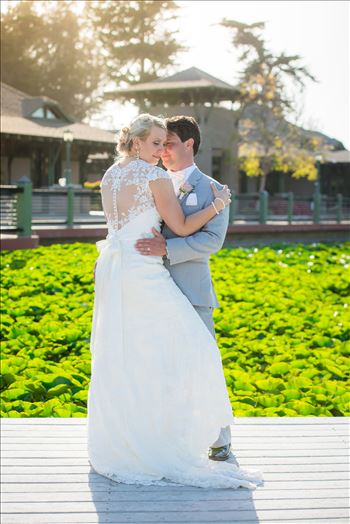 SP Gallery-9285.JPG - Cypress Ridge Pavilion Wedding Photography by Mirror\u0027s Edge Photography in Arroyo Grande California.  Bride and Groom on the dock