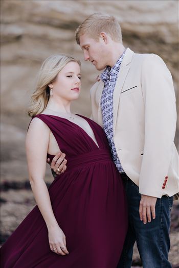 _Y9A7488.JPG - San Luis Obispo and Santa Barbara County Wedding and Engagement Photography. Mirror\u0027s Edge Photography captures Montana de Oro Engagement Session.  Romantic couple on the beach.