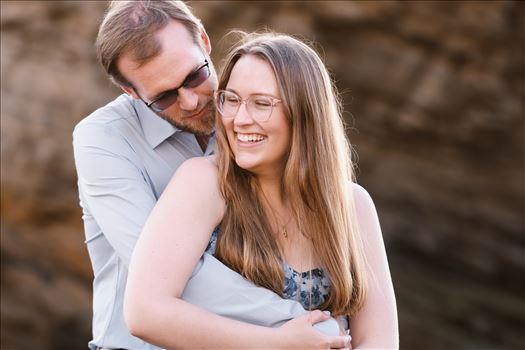 Sarah Williams of Mirror's Edge Photography, a San Luis Obispo County Wedding, Engagement and Portrait Photographer, captures the Engagement Session of Celine and Anthony at Spooner's Cove at Montana de Oro in Los Osos,  California.