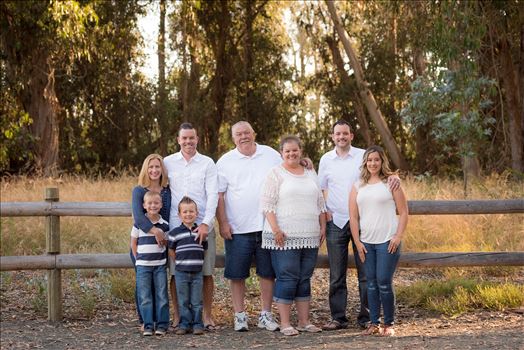 Family portrait photography in Pismo Beach, California at the Monarch Butterfly Grove.