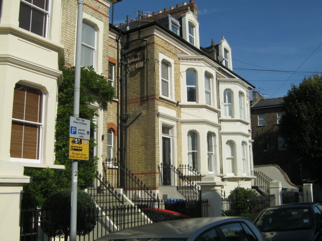 The Fatted Calf 1.jpg Janet Frisby's flat, North Road, Surbiton, Surrey by Vienna