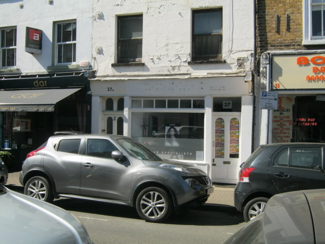 The Man Who Didn't Eat Sweets 4.jpg Julia Meadows' shop, Bridge Road, East Molesey, Surrey by Vienna