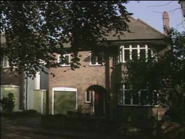 It's A Woman's Privilege 1.jpg Nick Mortimer's house on Clelland Avenue, Datchet, Series 6, Episode 10: 'It's a Woman's Privilege' (1972) by Vienna