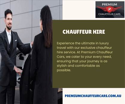 Chauffeur hire  by Premiumchauffeurcars