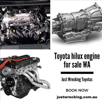 Toyota hilux engine for sale WA.png by justwreckingtoyotas