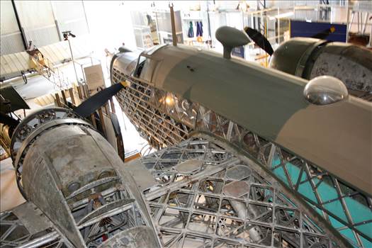 Aircraft recovered from Loch Ness, now on view at Brooklands Museum