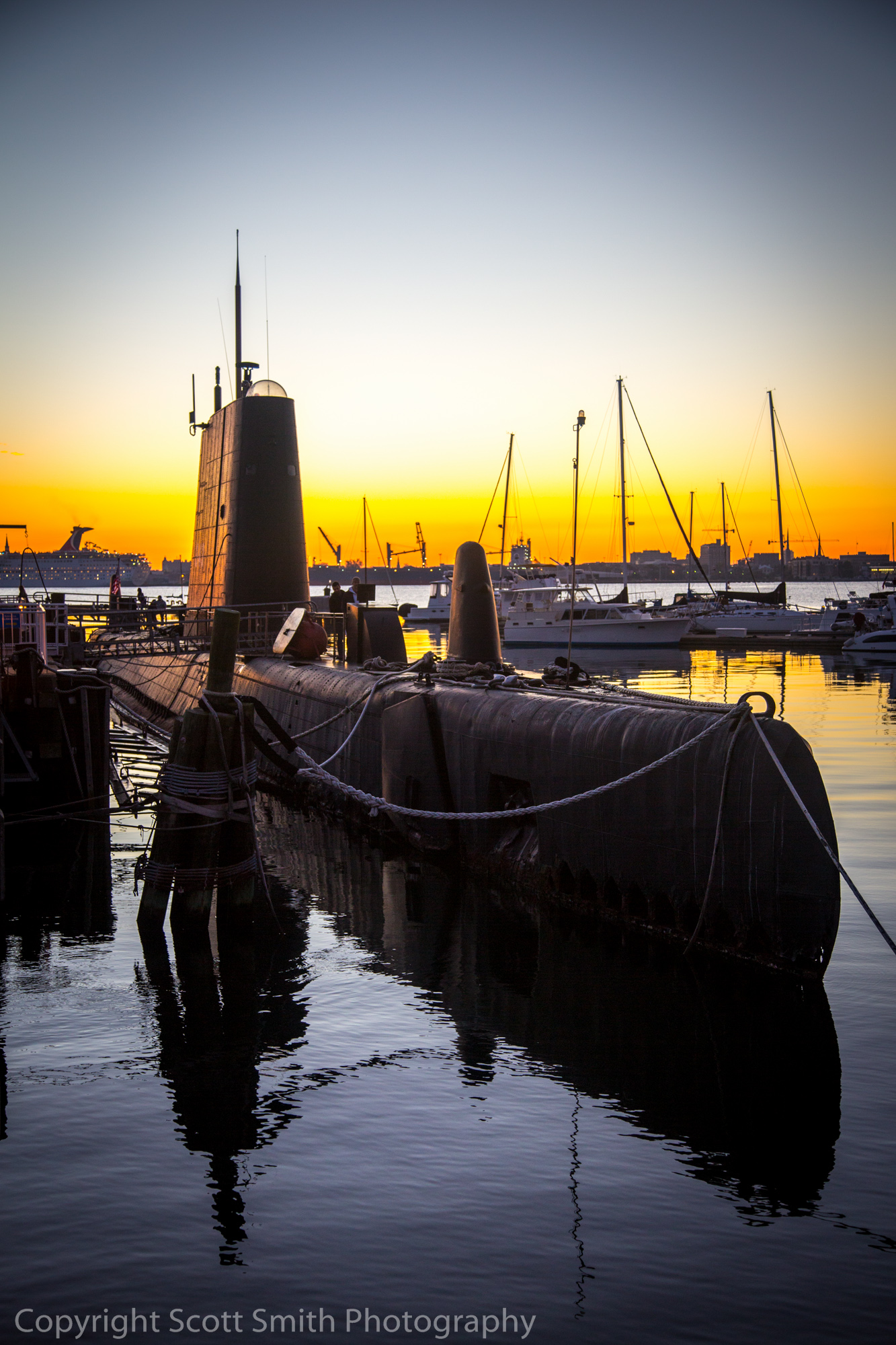 USS Clamagore  by Scott Smith Photos