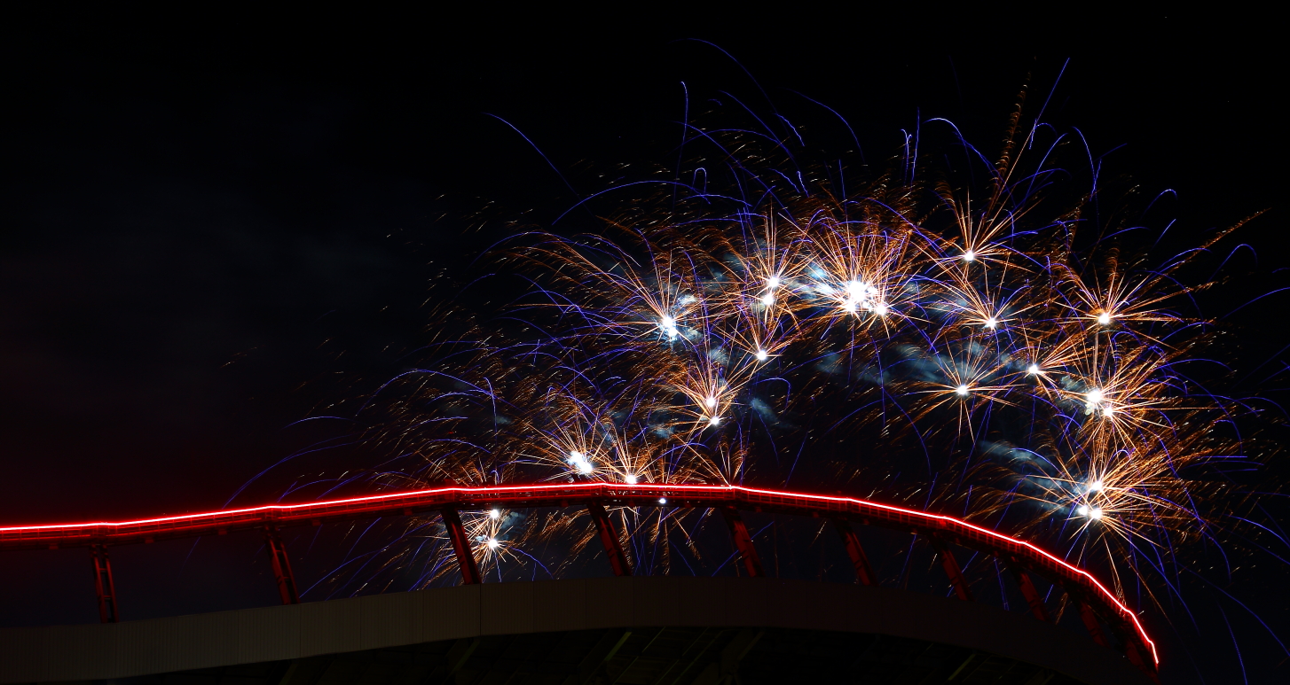 Mile High Fireworks Fireworks over Mile High Stadium by Scott Smith Photos