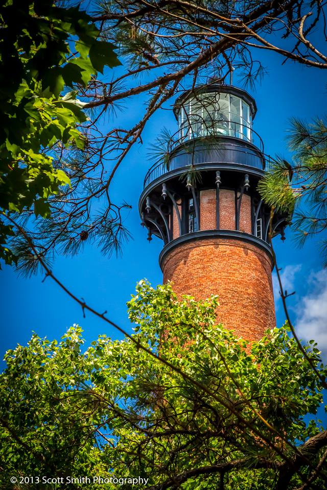 Currituck Lighthouse No 2 From Currituck, NC, in the Outer Banks. by Scott Smith Photos