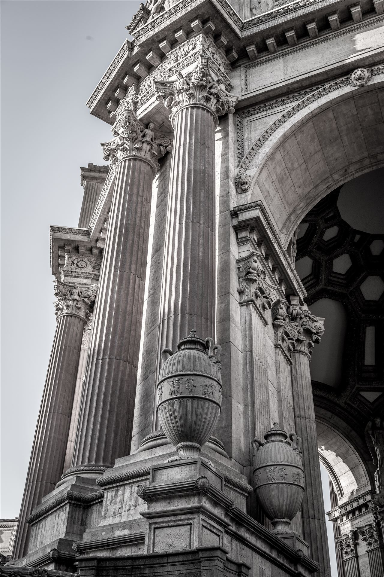 Palace of Fine Arts Detail  by Scott Smith Photos