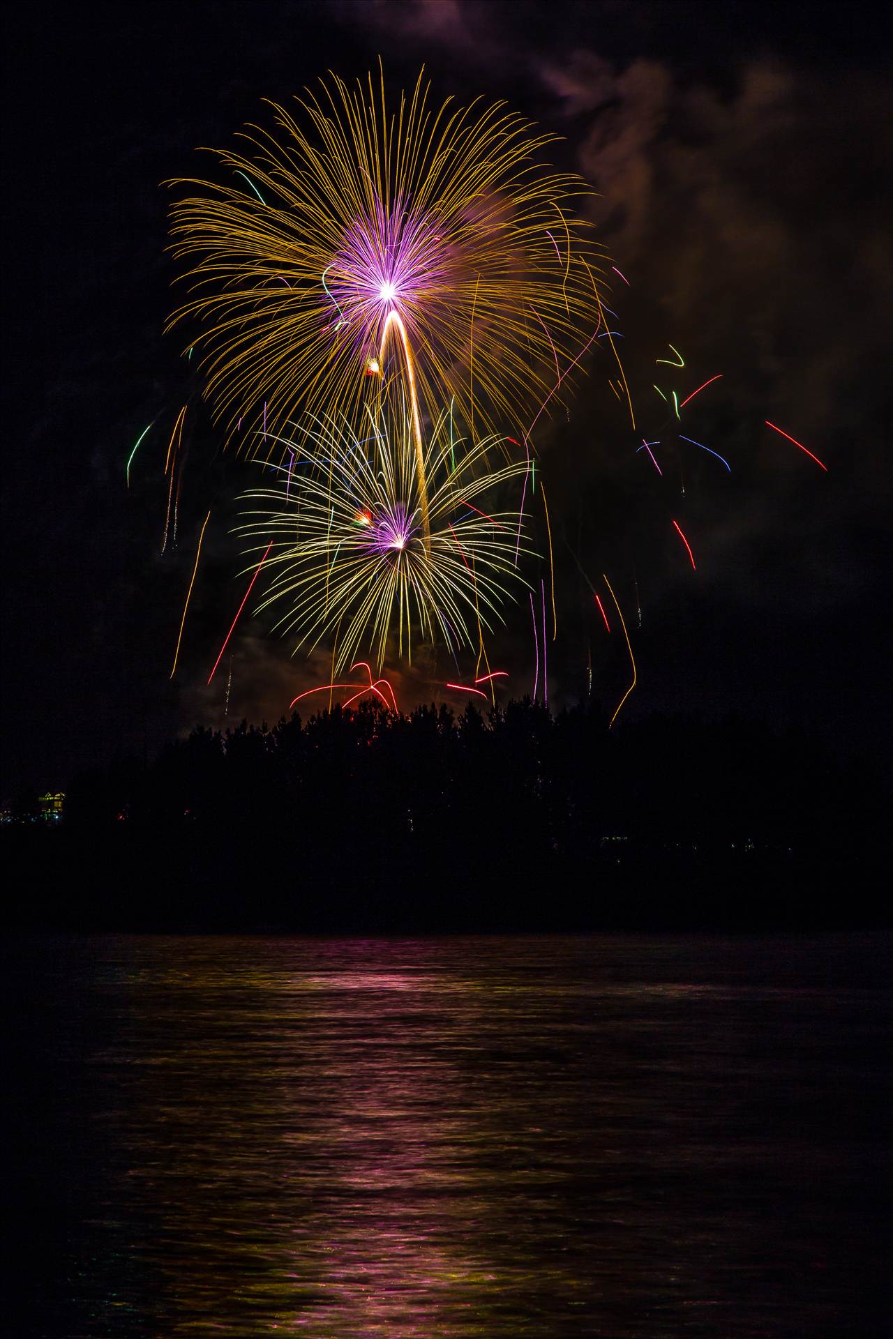 Dillon Reservoir Fireworks 2015 56  by Scott Smith Photos