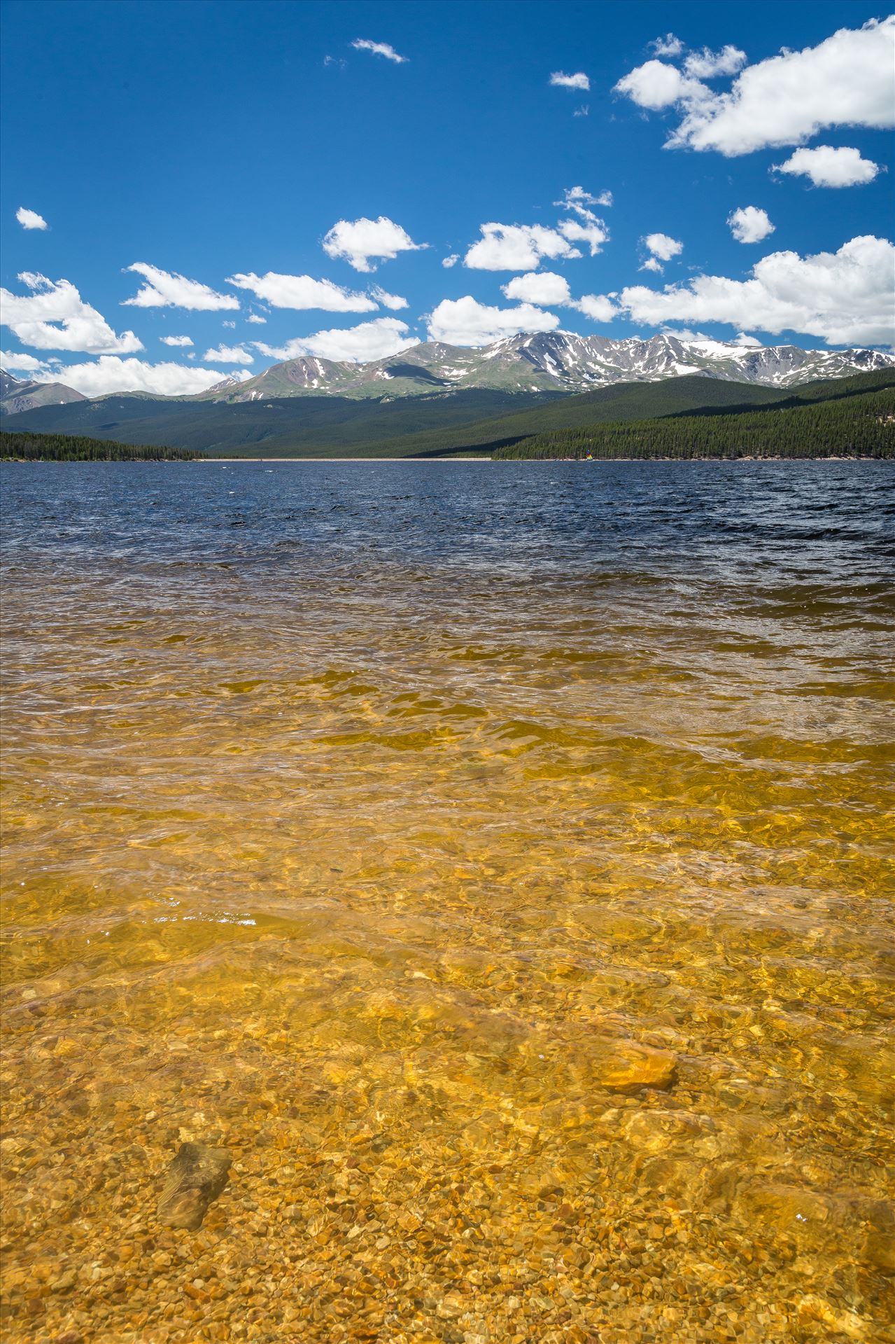 Clear Water at Turquoise Lake Summer at Turquoise Lake, Leadville, Colorado. by Scott Smith Photos