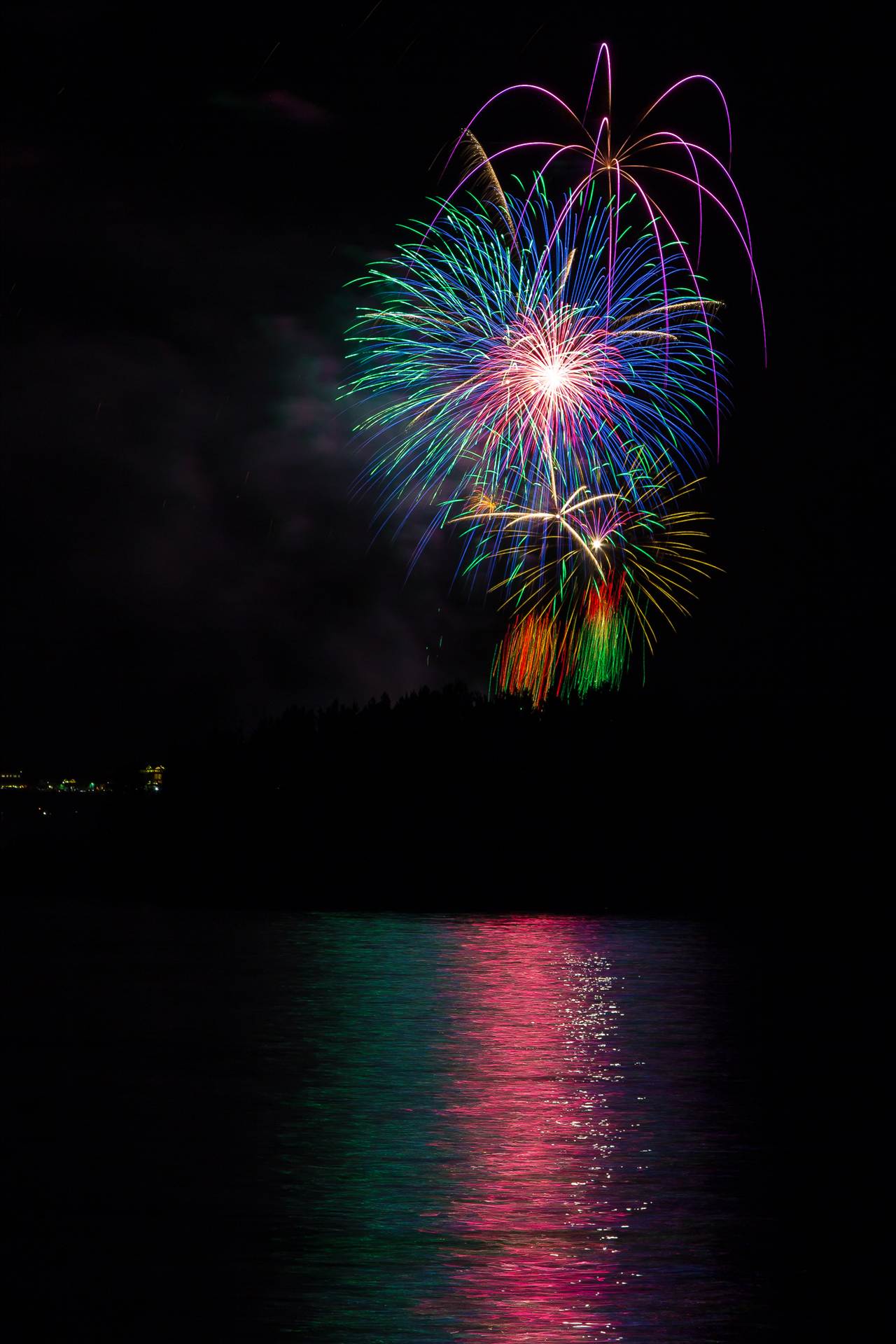 Dillon Reservoir Fireworks 2015 28  by Scott Smith Photos