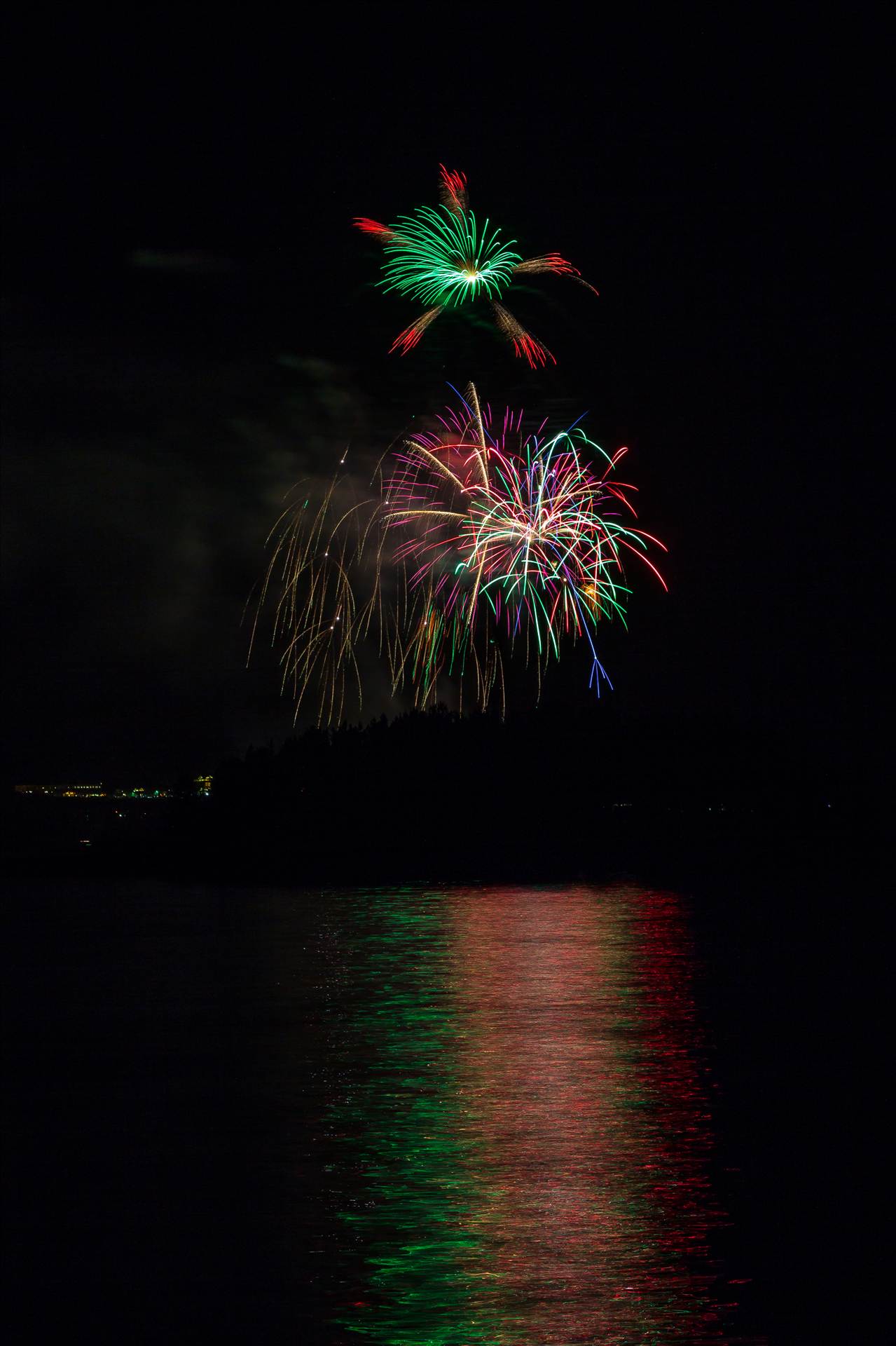 Dillon Reservoir Fireworks 2015 26  by Scott Smith Photos