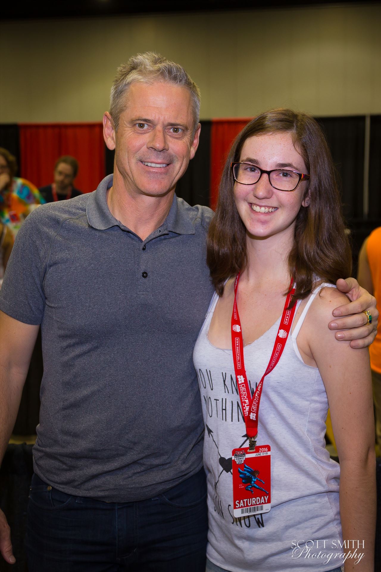 Denver Comic Con 2016 10 Denver Comic Con 2016 at the Colorado Convention Center. C. Thomas Howell with my daughter. by Scott Smith Photos