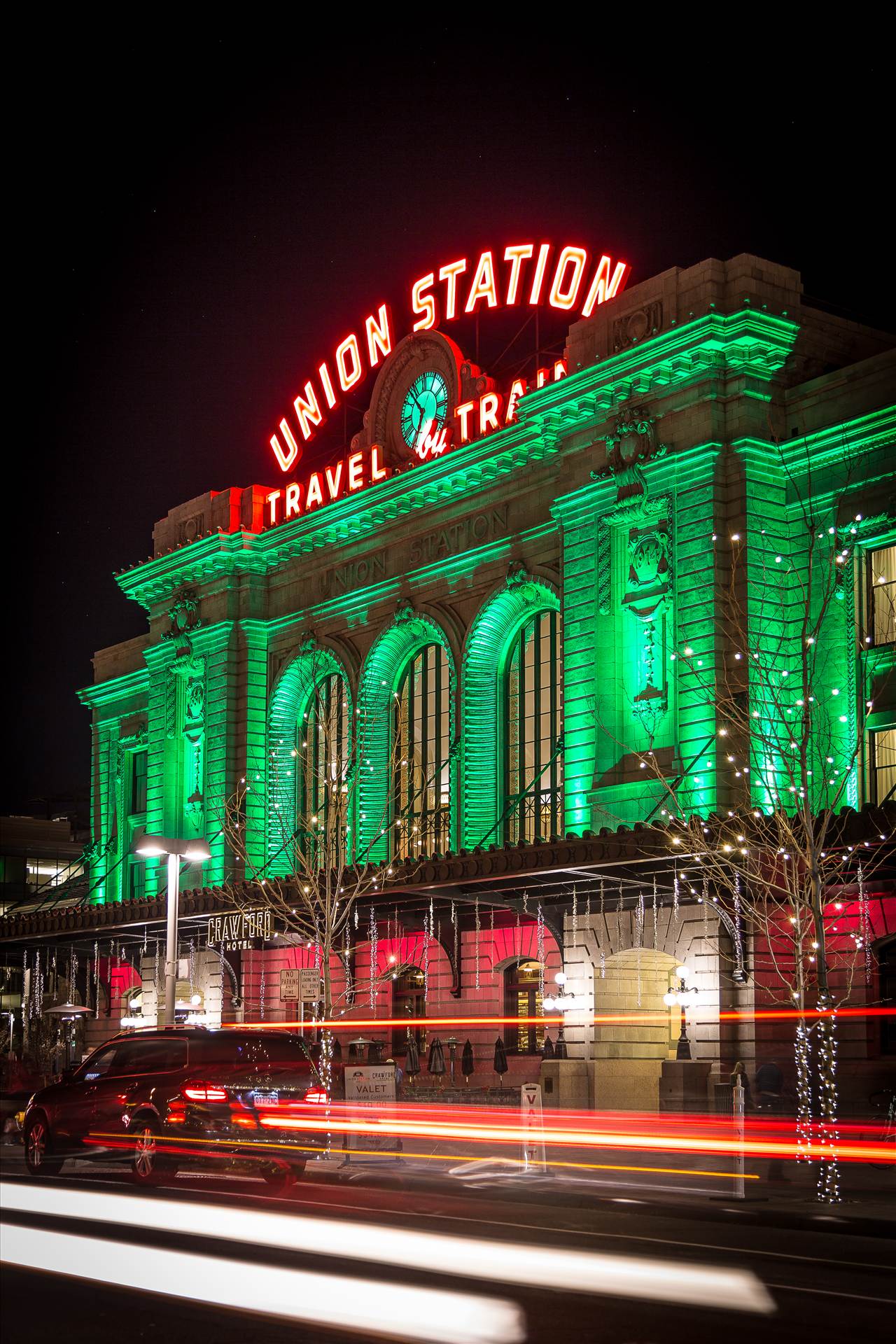 Denver Union Station at Christmas 2 Union Station, Denver Colorado at Christmas by Scott Smith Photos