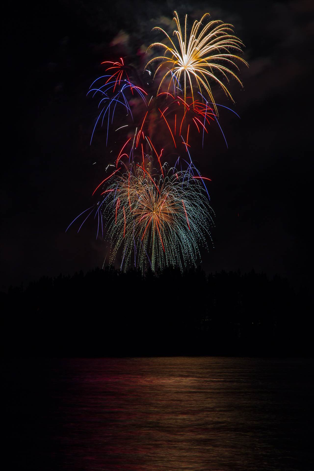 Dillon Reservoir Fireworks 2015 55  by Scott Smith Photos