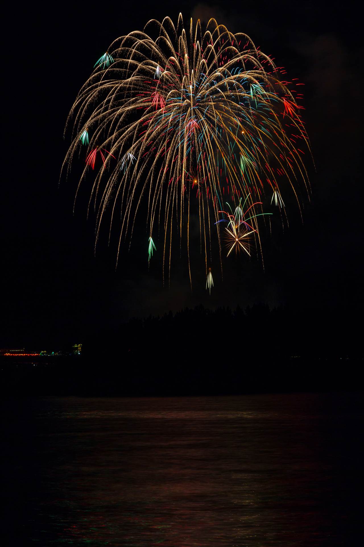 Dillon Reservoir Fireworks 2015 61  by Scott Smith Photos