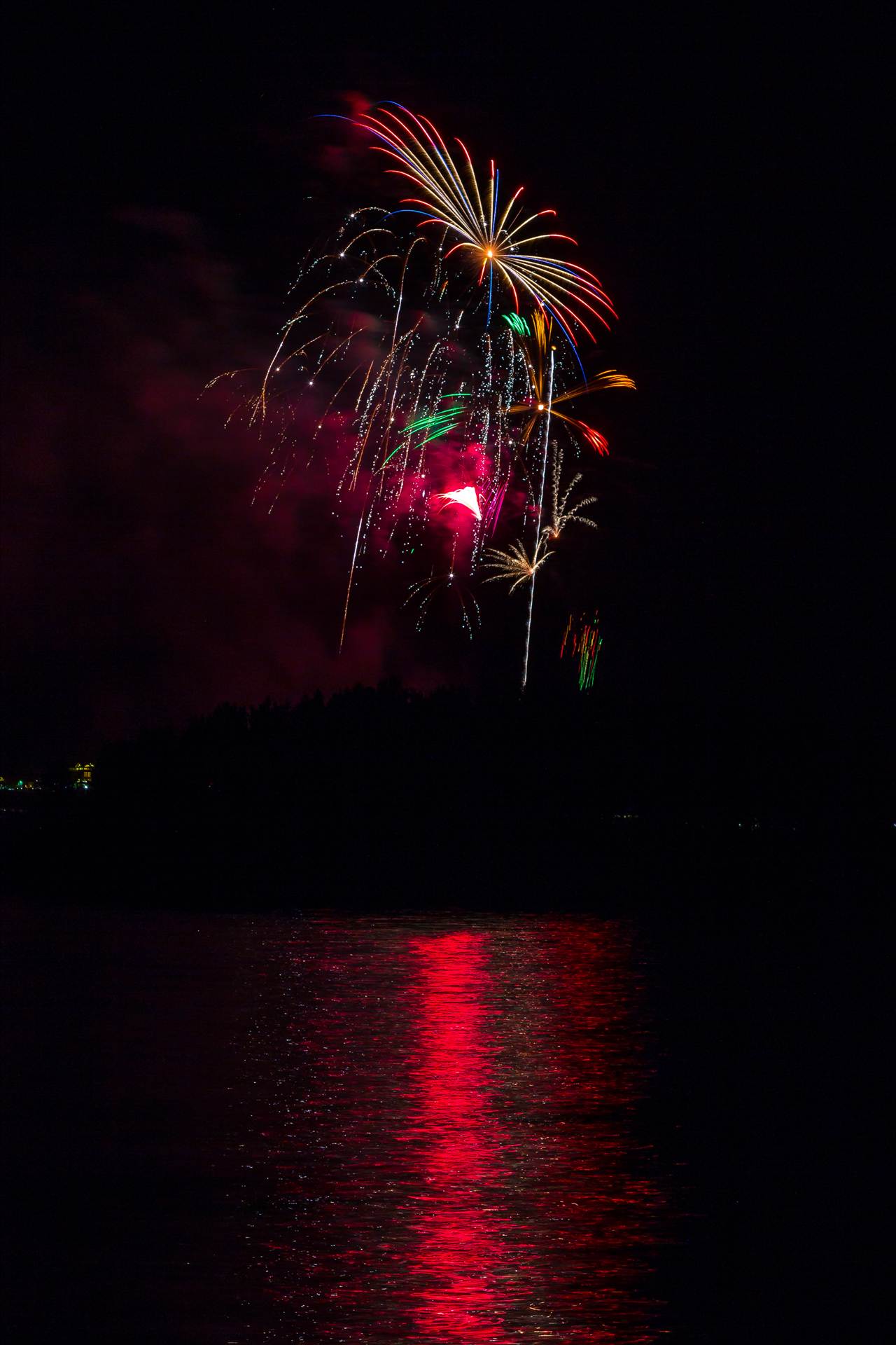 Dillon Reservoir Fireworks 2015 23  by Scott Smith Photos