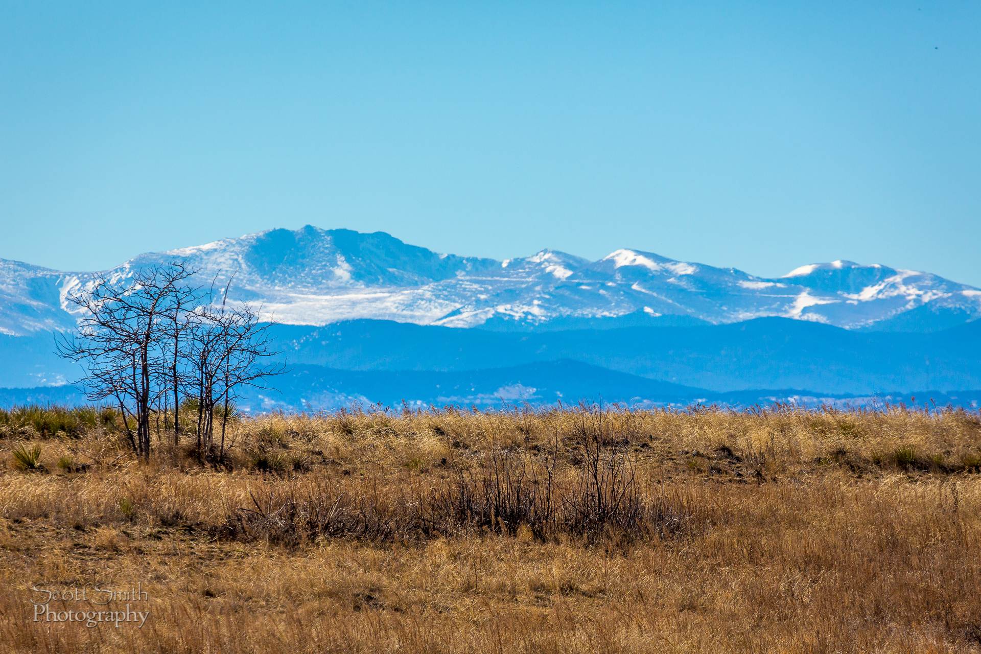 Front Range The front range from the Rocky Mountain Arsenal Wildlife Refuge. by Scott Smith Photos