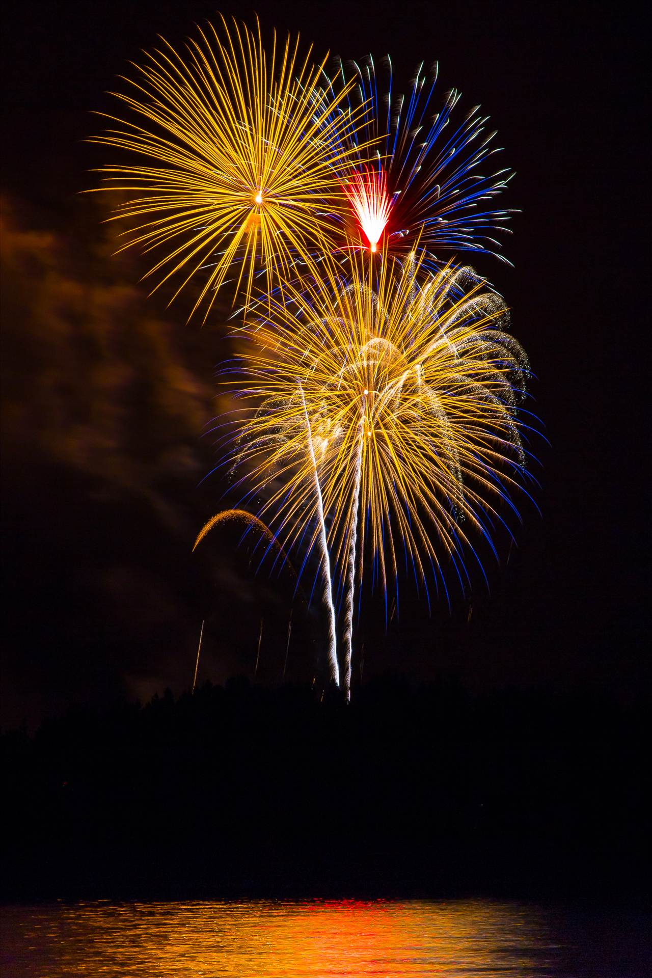Dillon Reservoir Fireworks 2015 13  by Scott Smith Photos