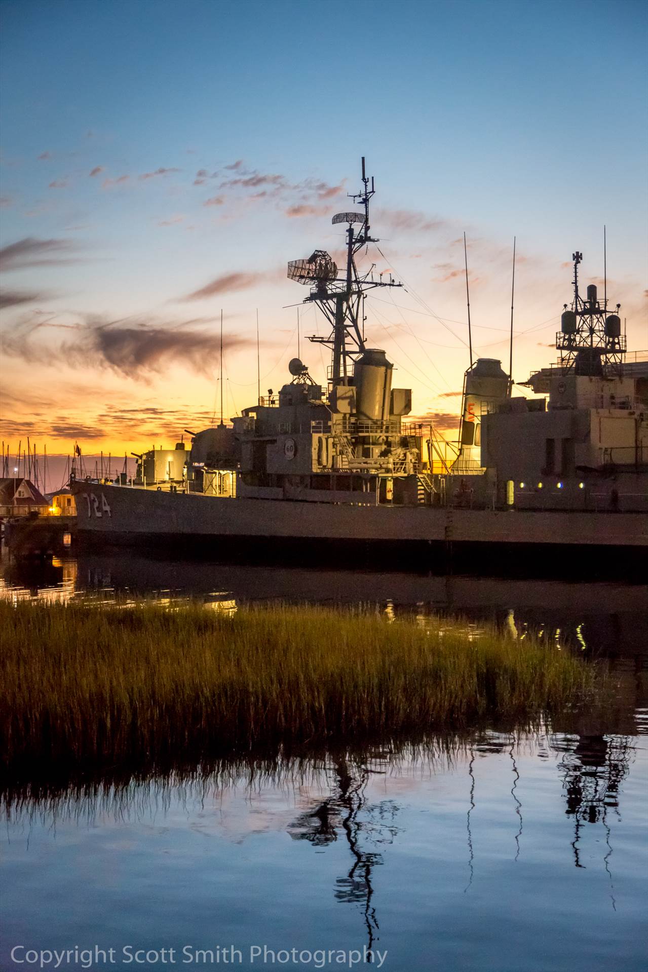 USS Laffey  by Scott Smith Photos