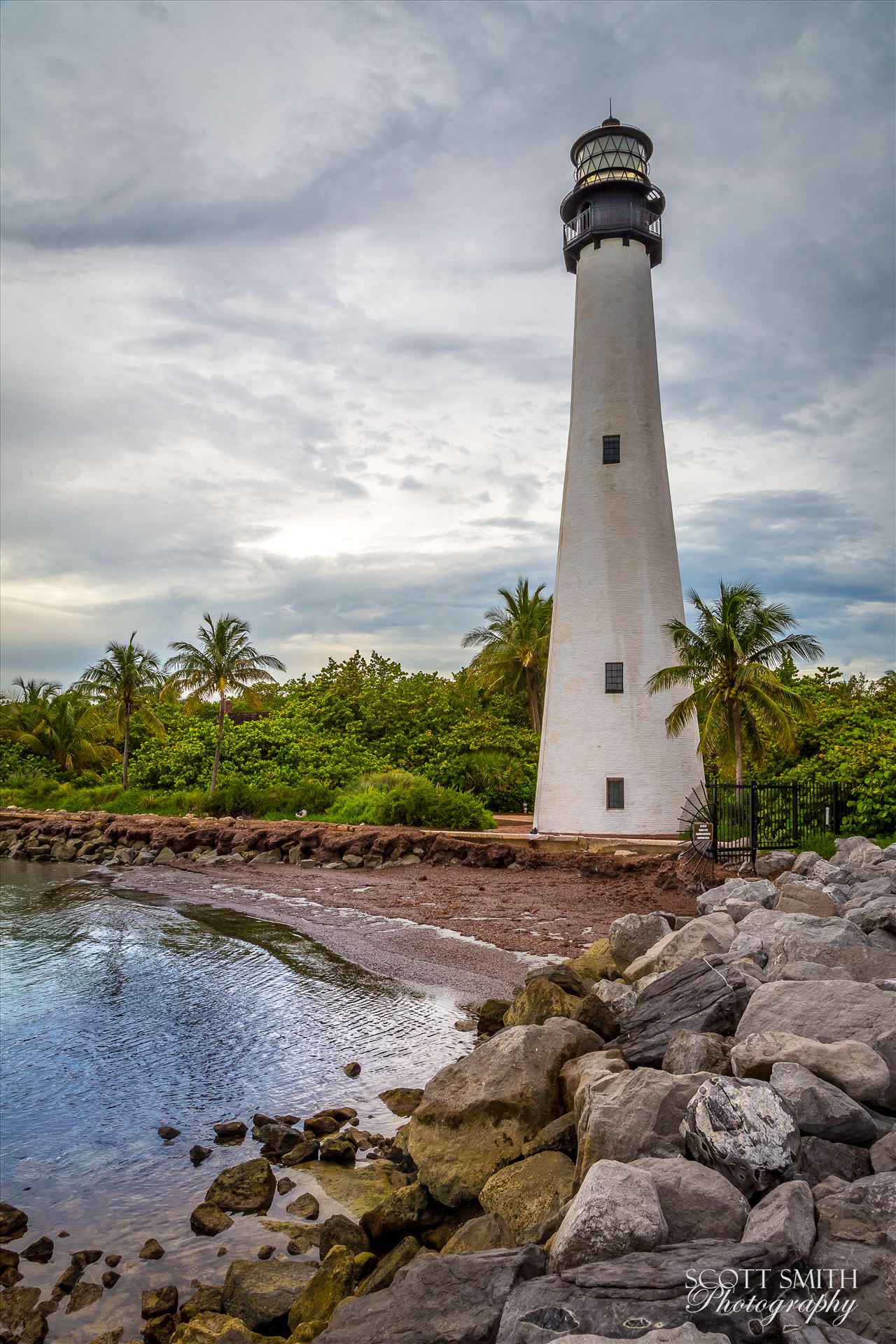 Bill Baggs Lighthouse No 1 Lighthouse outside of Miami, Florida in the Florida State Recreation Area. by Scott Smith Photos