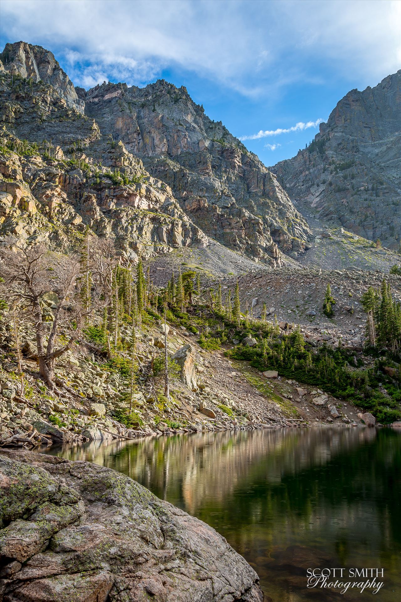 Emerald Lake From Bear Lake Trail, Rocky Mountain National Park, outside of Estes Park, Colorado. by Scott Smith Photos