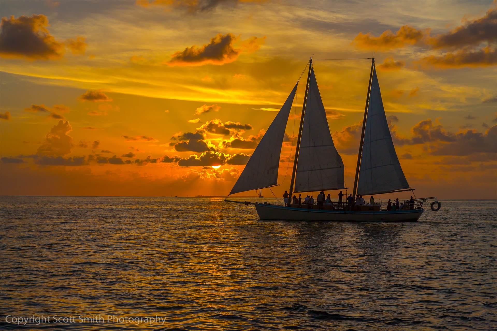 Key West Sunset 2  by Scott Smith Photos