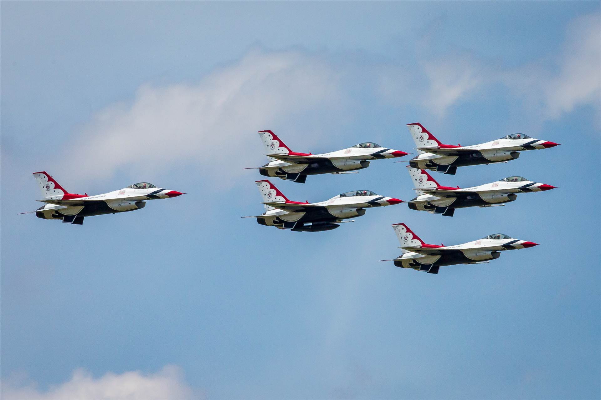 USAF Thunderbirds 24  by Scott Smith Photos