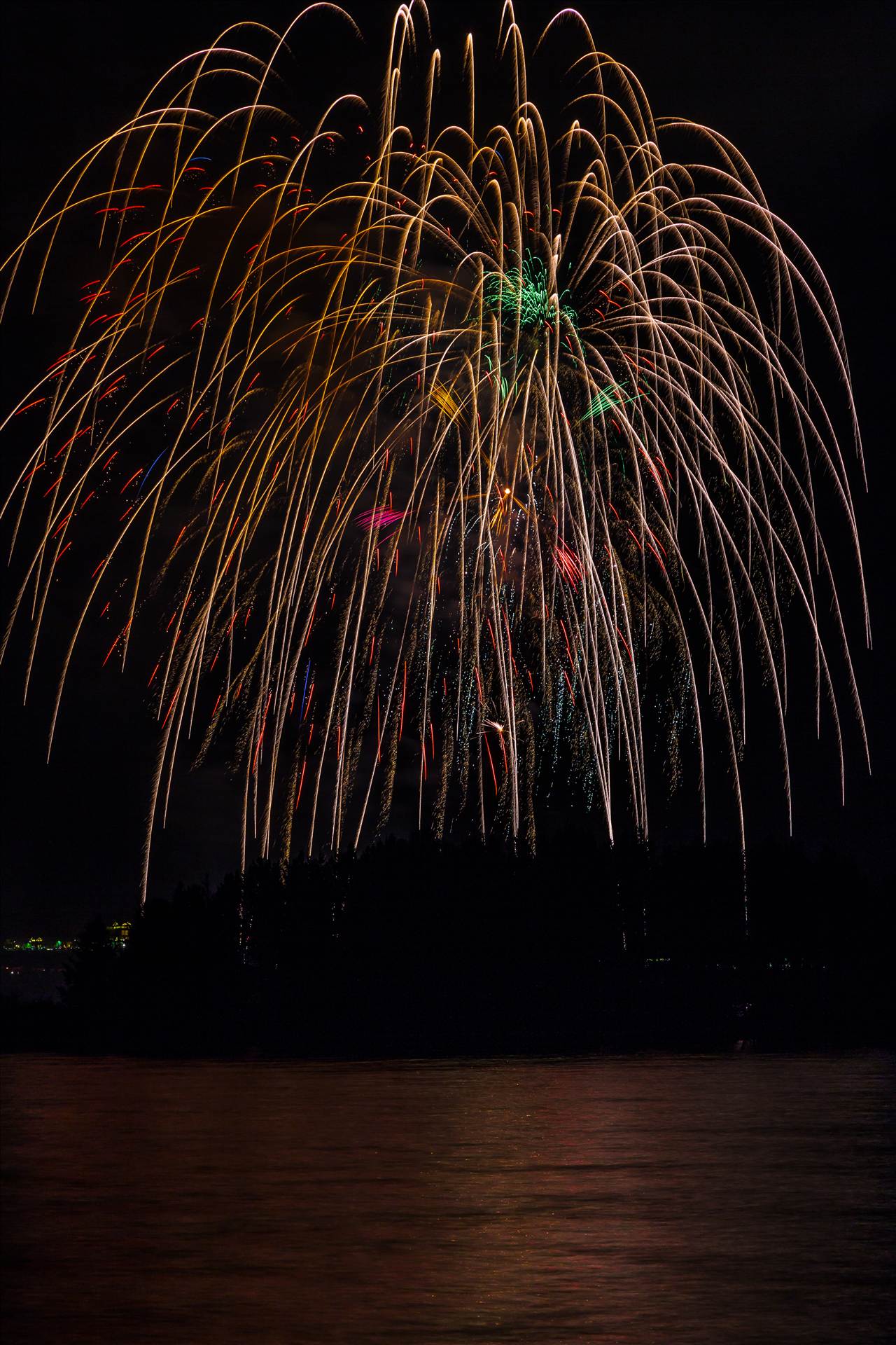 Dillon Reservoir Fireworks 2015 48  by Scott Smith Photos