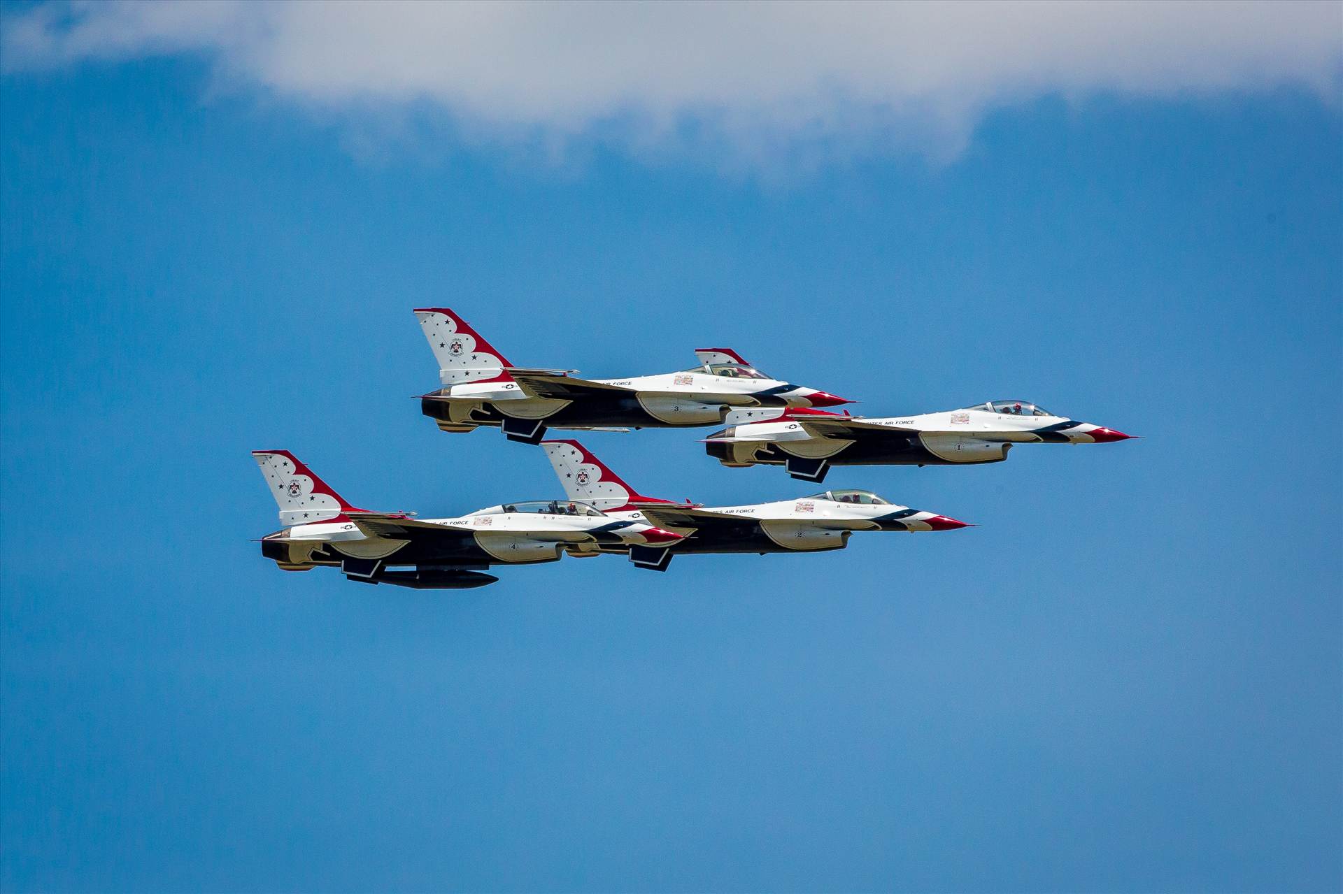 USAF Thunderbirds 28  by Scott Smith Photos